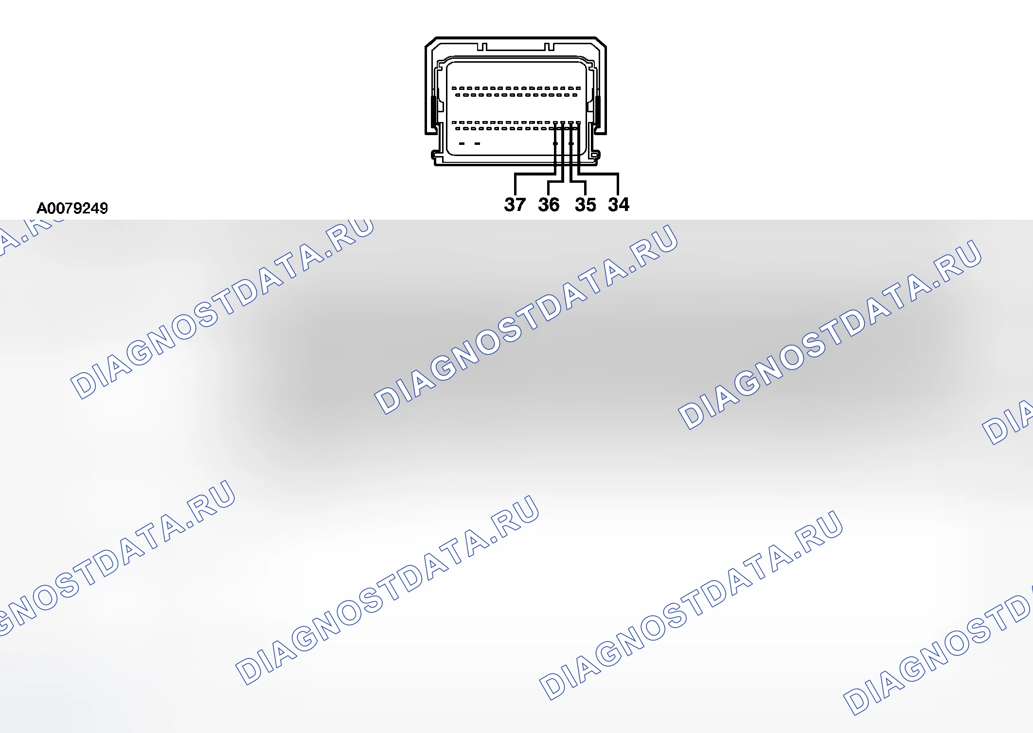 Рис. 96: Ссылка на схему соединителя. Ford Pickup F350 Super Duty 
