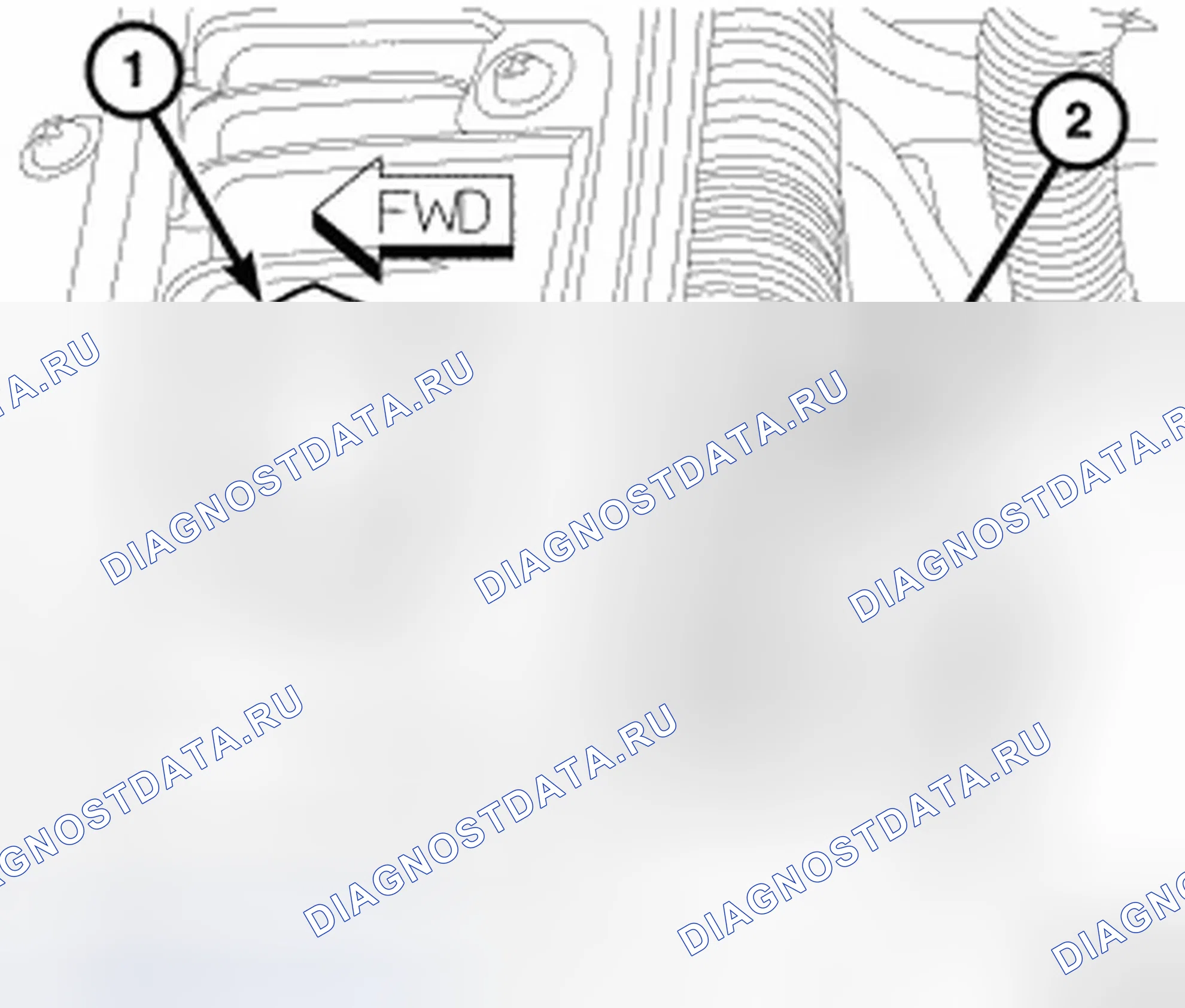Рис. 3: ВЫРАВНИВАНИЕ ФАР. Dodge Nitro I