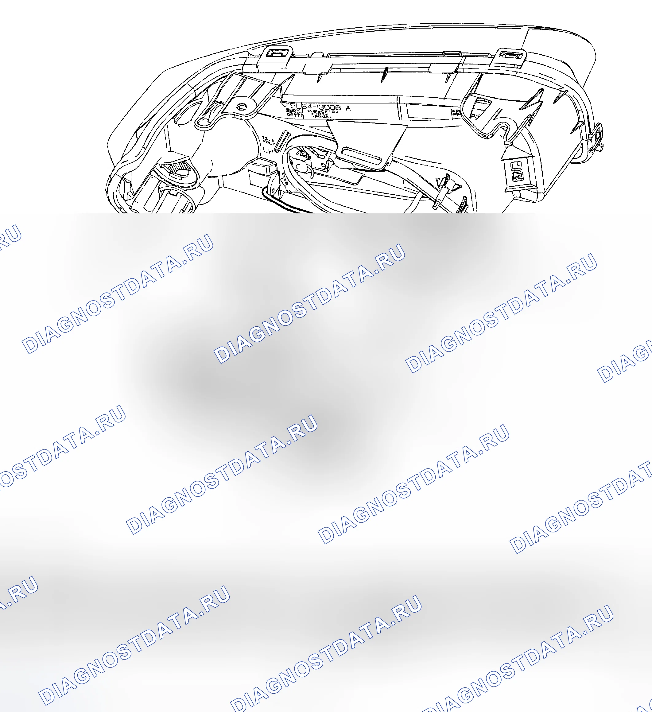 Рис. 41: Лампа фары. Hyundai Matrix I