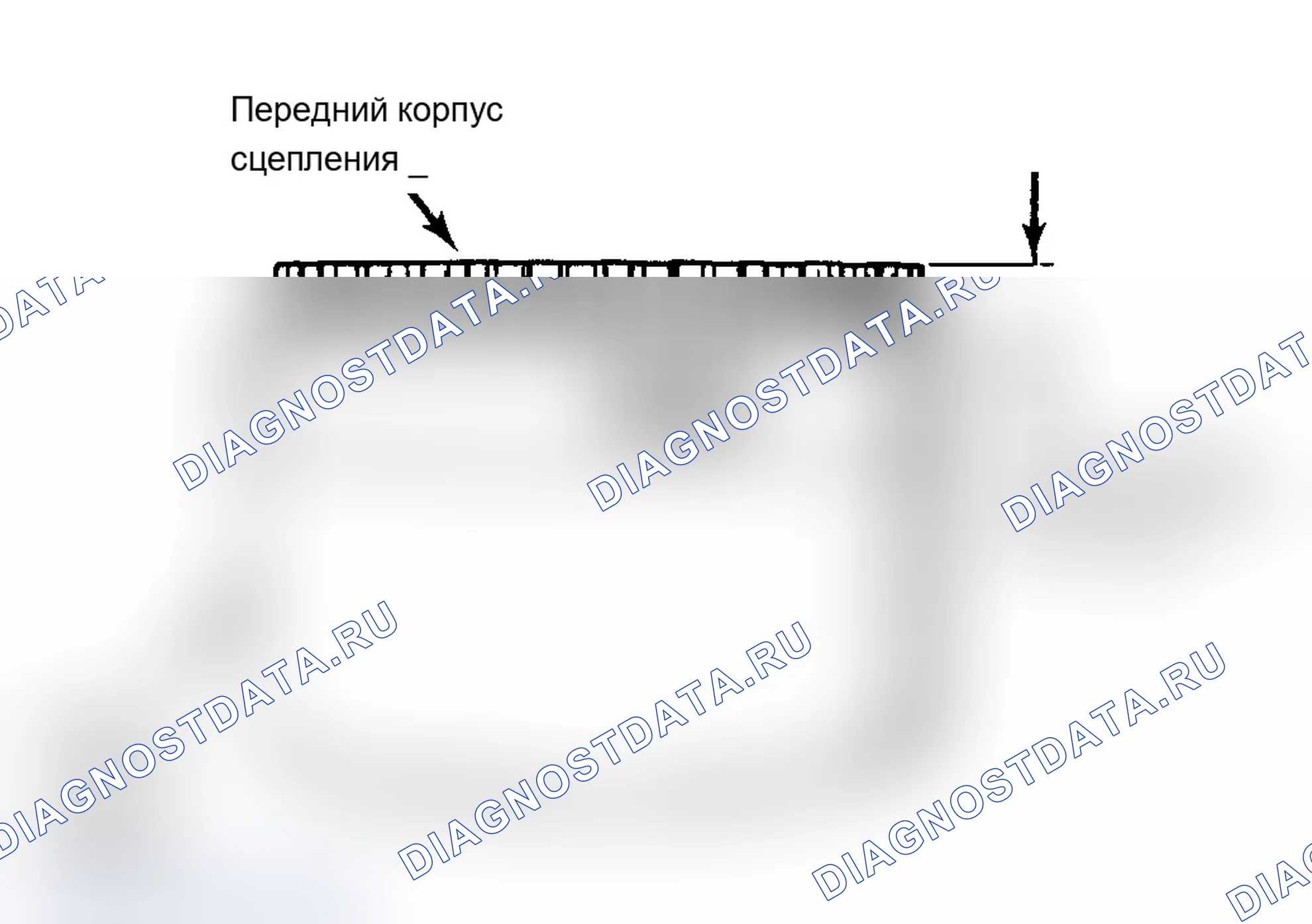 Рис. 60: СЦЕПЛЕНИЕ ПРЯМОГО ДЕЙСТВИЯ, СЦЕПЛЕНИЕ ПЕРЕДНЕГО ХОДА И ПРОМЕЖУТОЧНАЯ ЛЕНТА. Chevrolet Chevette I