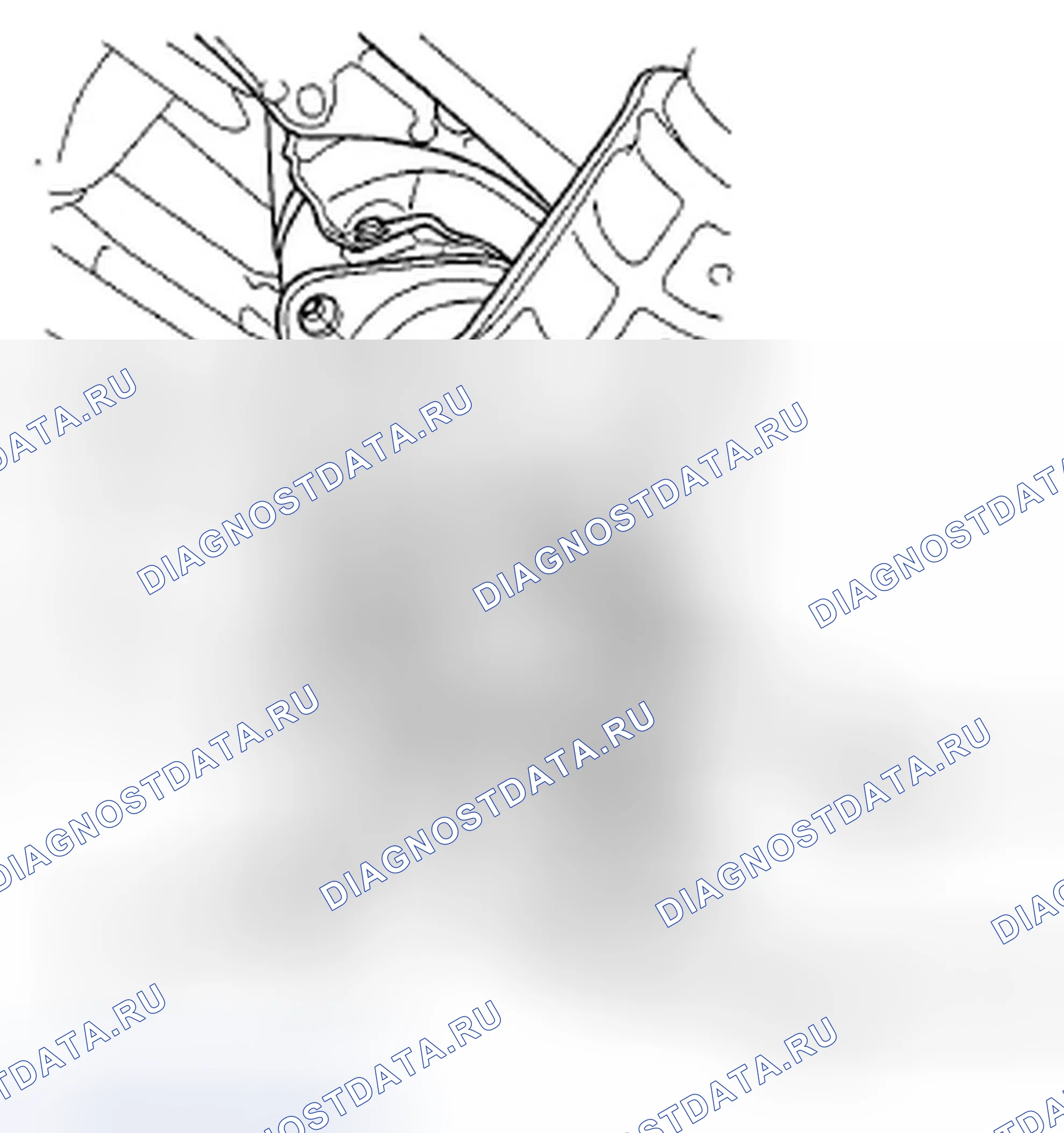 Рис. 41: Снятие/установка TWC прогрева. Acura TSX II