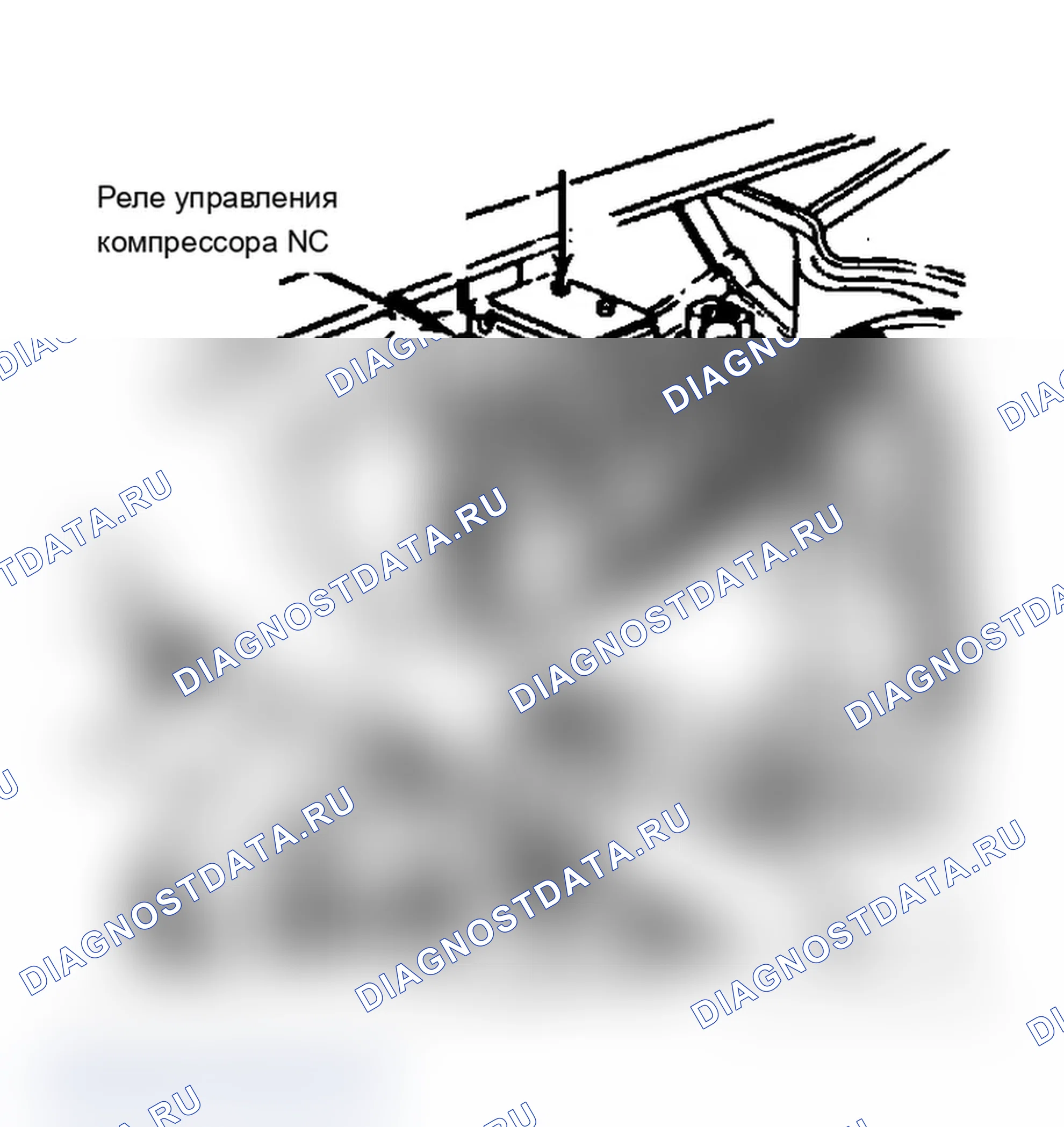 Рис. 2: Расположение компонентов (2 из 17). Chevrolet Cavalier I