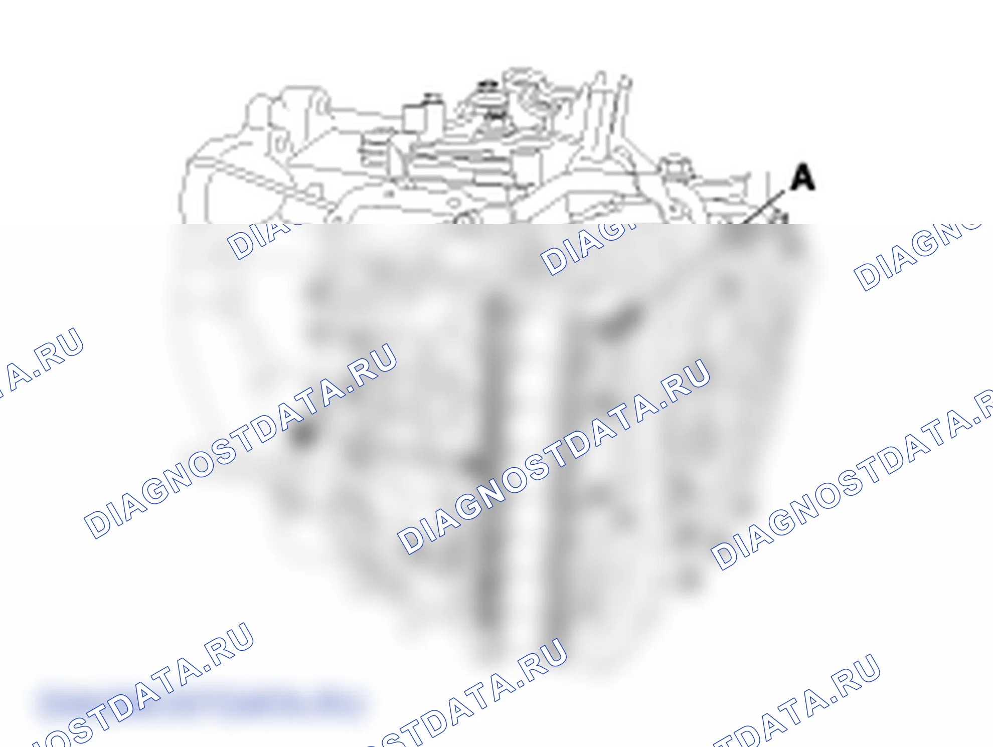 Снятие электромагнитного клапана управления гидротрансформатором (T/CON<UNK> VFS). Hyundai ix35 EL