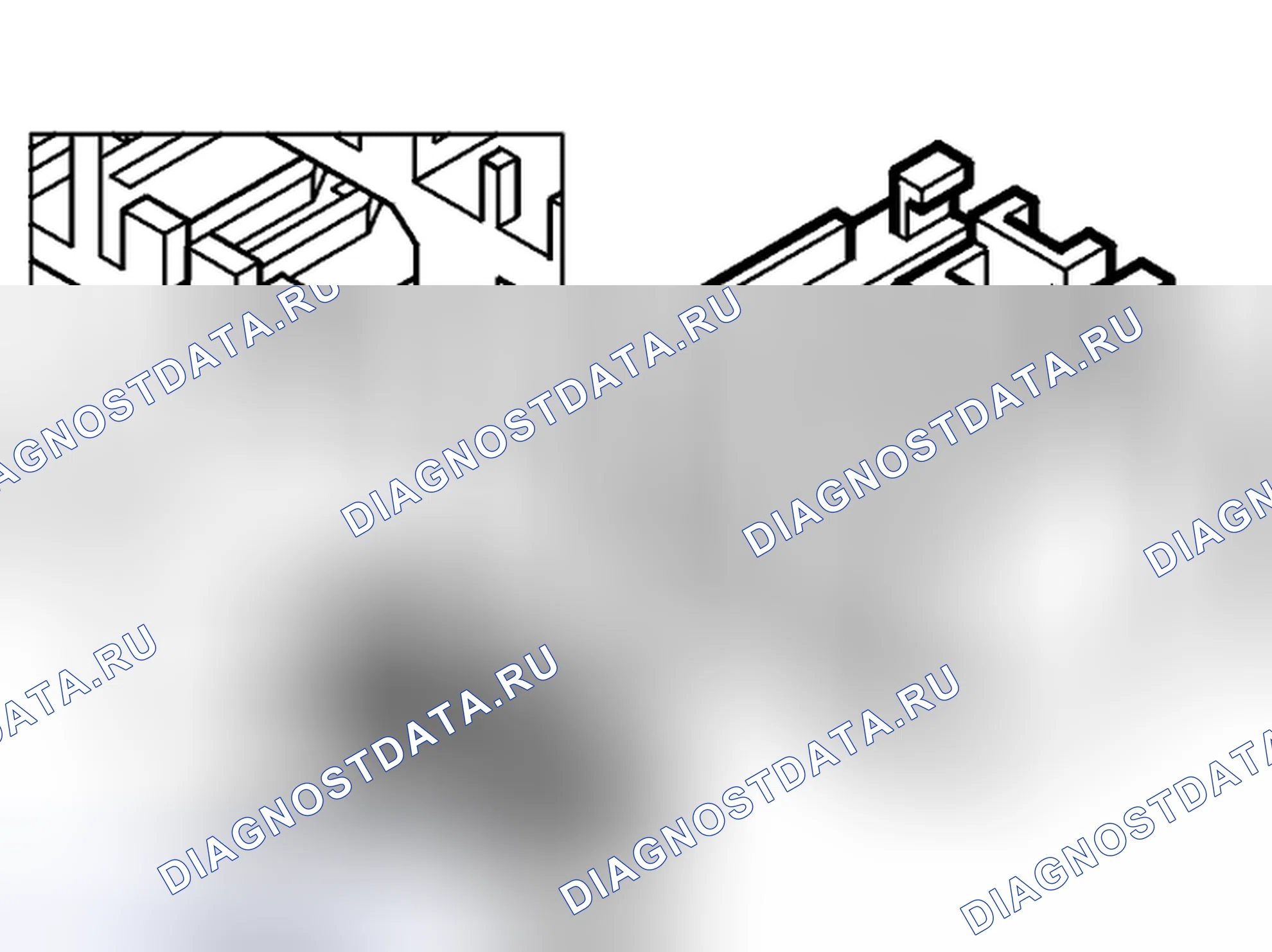Рис. 278: Извлечение кабельной клеммы, корпус розетки. Volvo S80 I