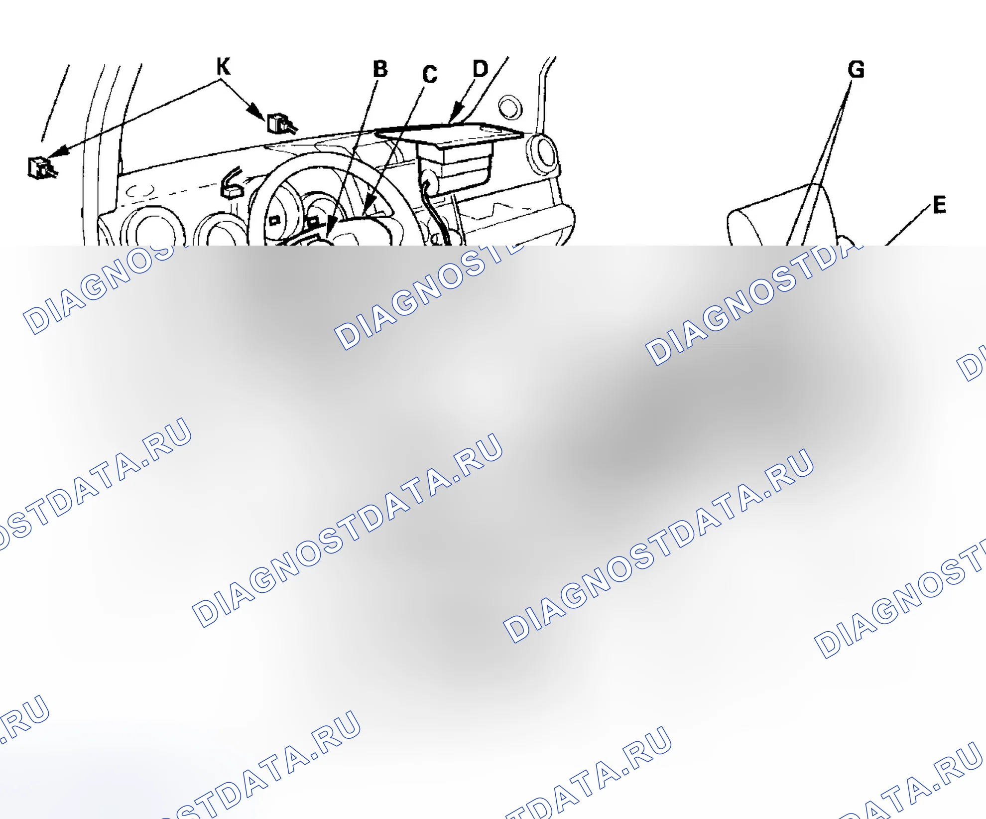 Рис. 215: Подушки безопасности. Honda Element I