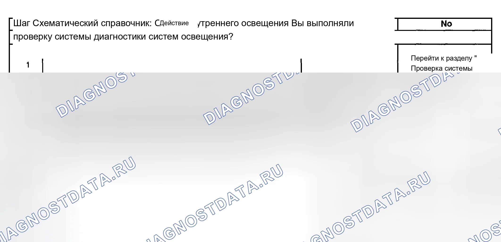 Рис. 132: Лампа отсека приборной панели (I / P) всегда горит. Buick Century VI