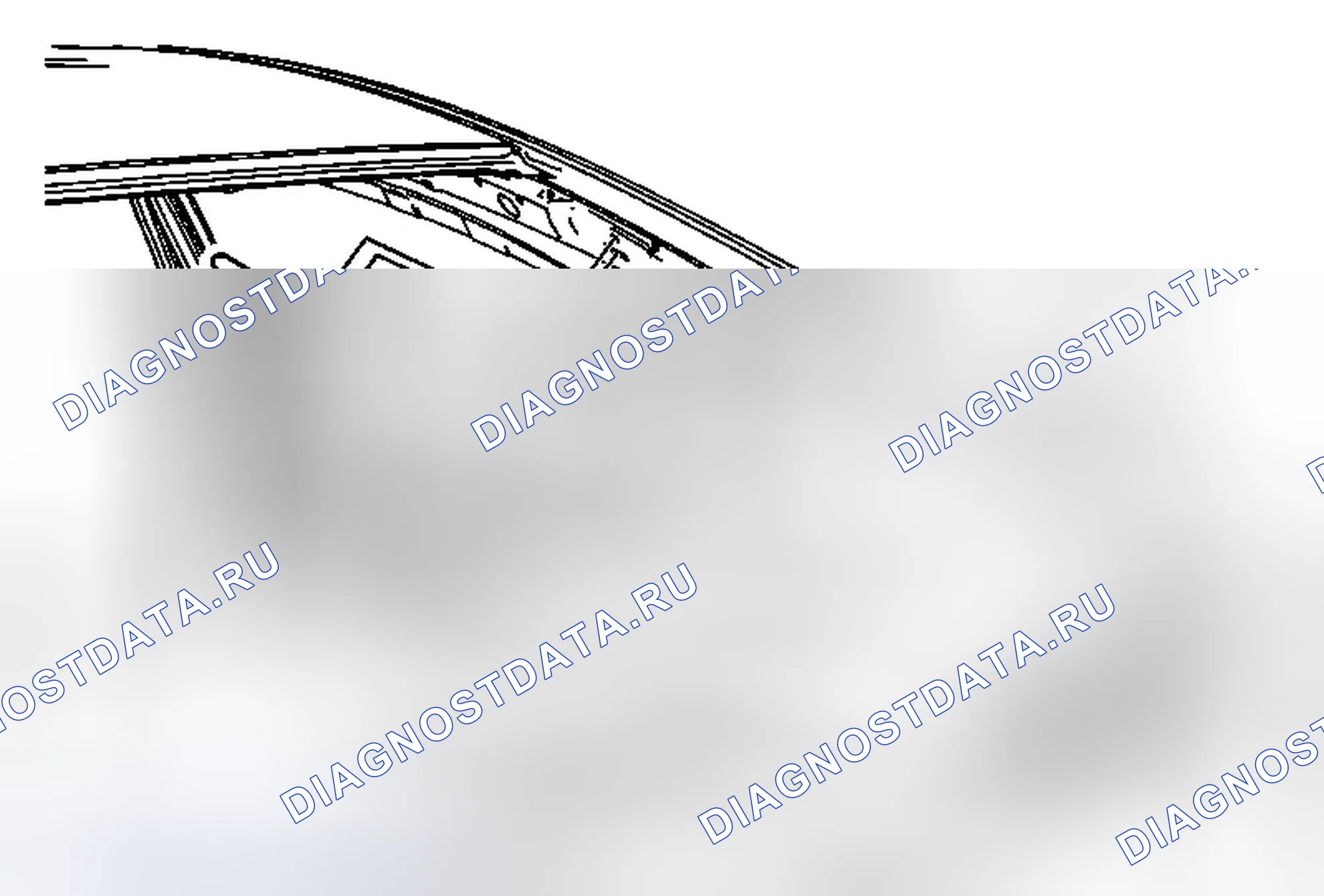 Рис. 45: Замена верхней панели отделки стойки замка кузова. Buick LaCrosse II рестайлинг