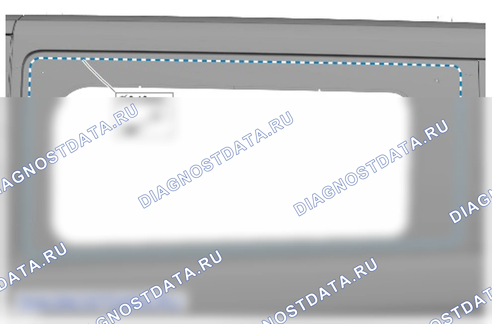 Как снять и установить стекло окна сдвижной двери. Ford Transit VIII