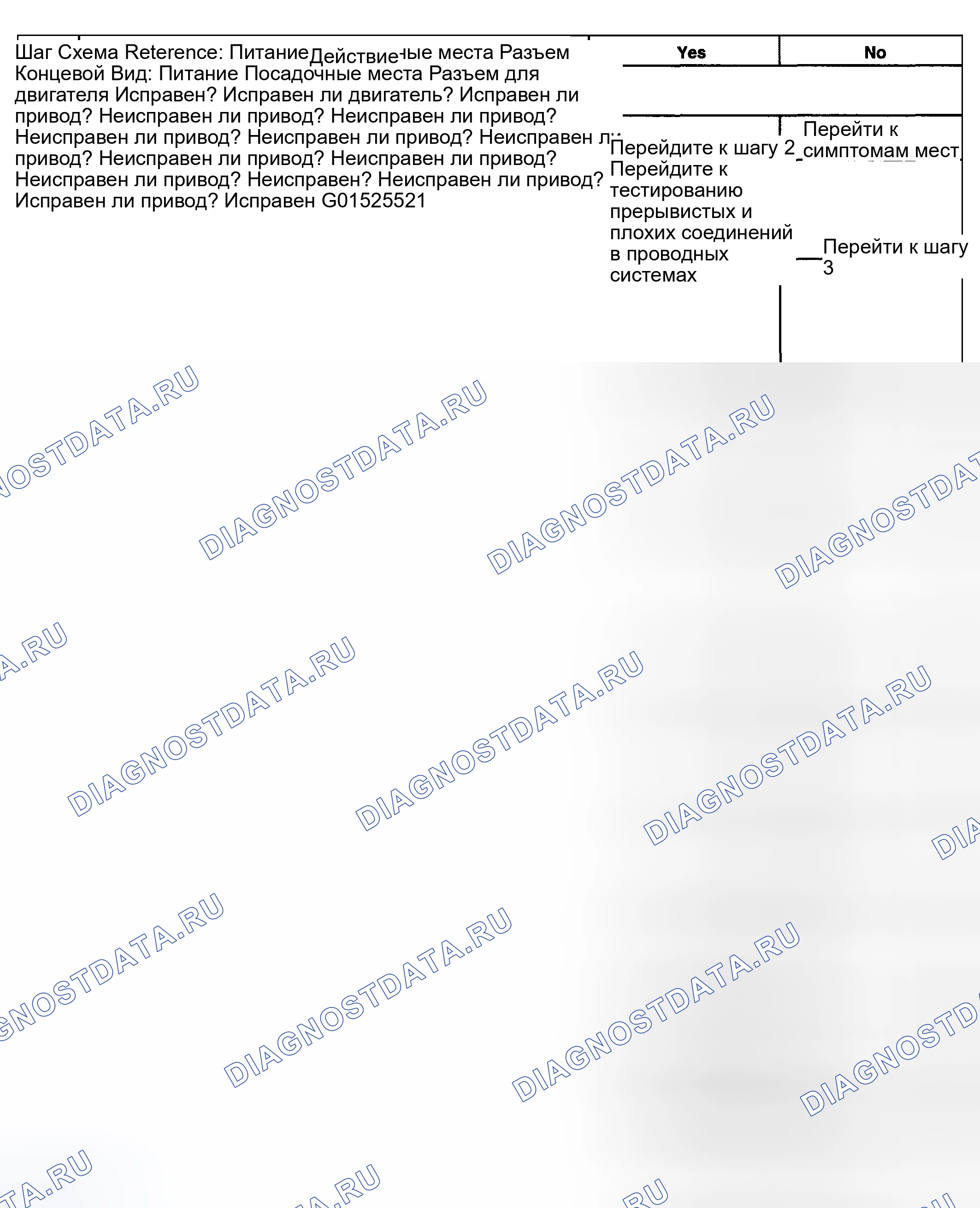 Рис. 94: Сиденье с электроприводом не перемещается вперед / назад (без A45). Buick Park Avenue II рестайлинг