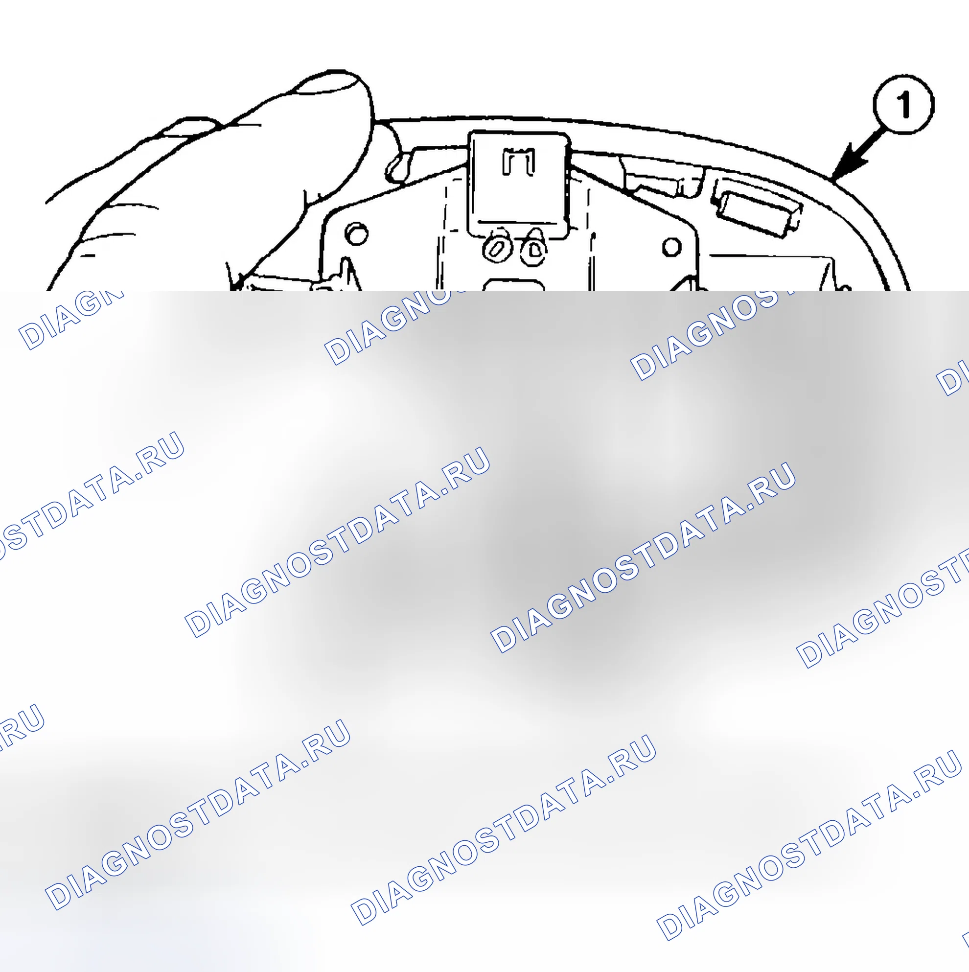 Рис. 6: ДЕМОНТАЖ. Jeep Liberty I