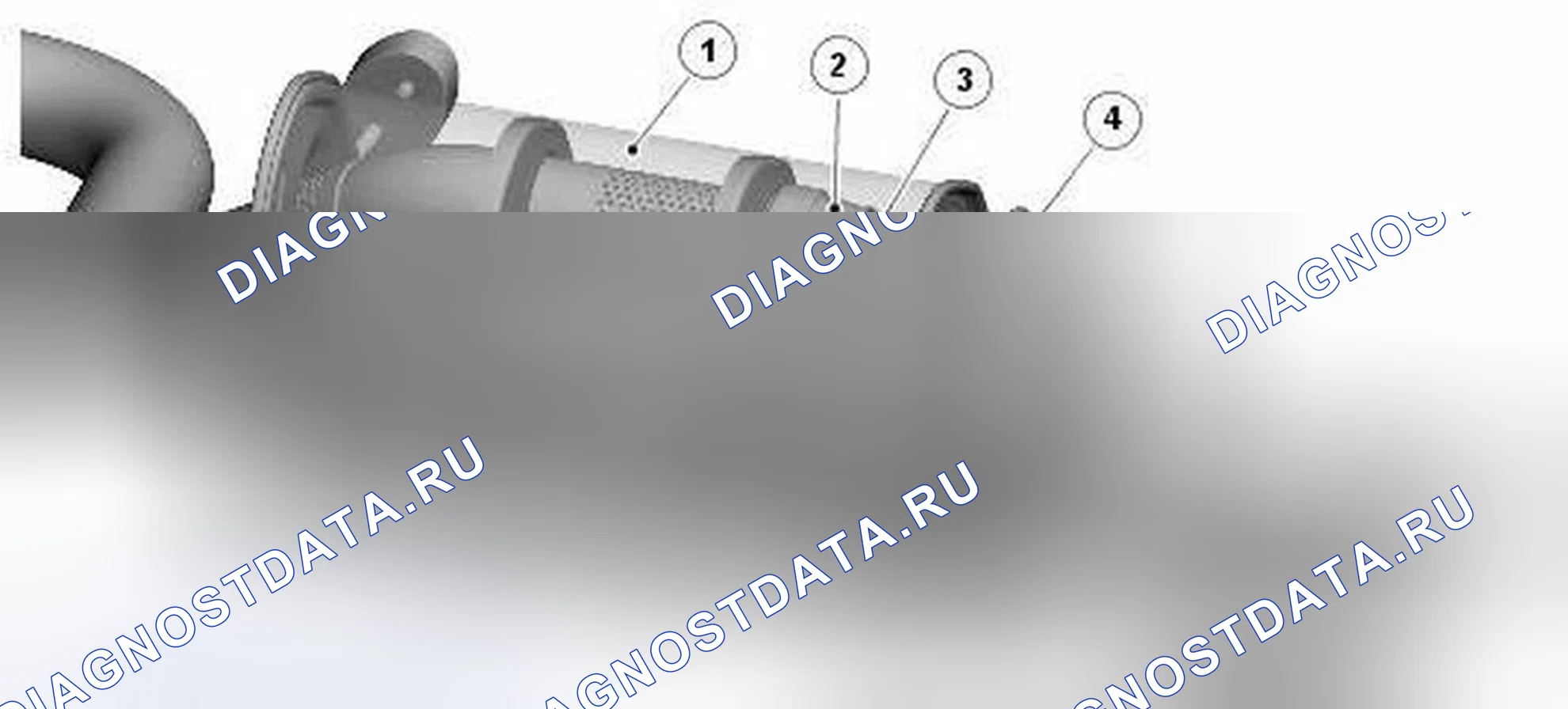 Рис. 22: ЗАДНЯЯ СЕКЦИЯ - 5,0 л НАГНЕТАТЕЛЬ - От 2010MY. Jaguar XF I