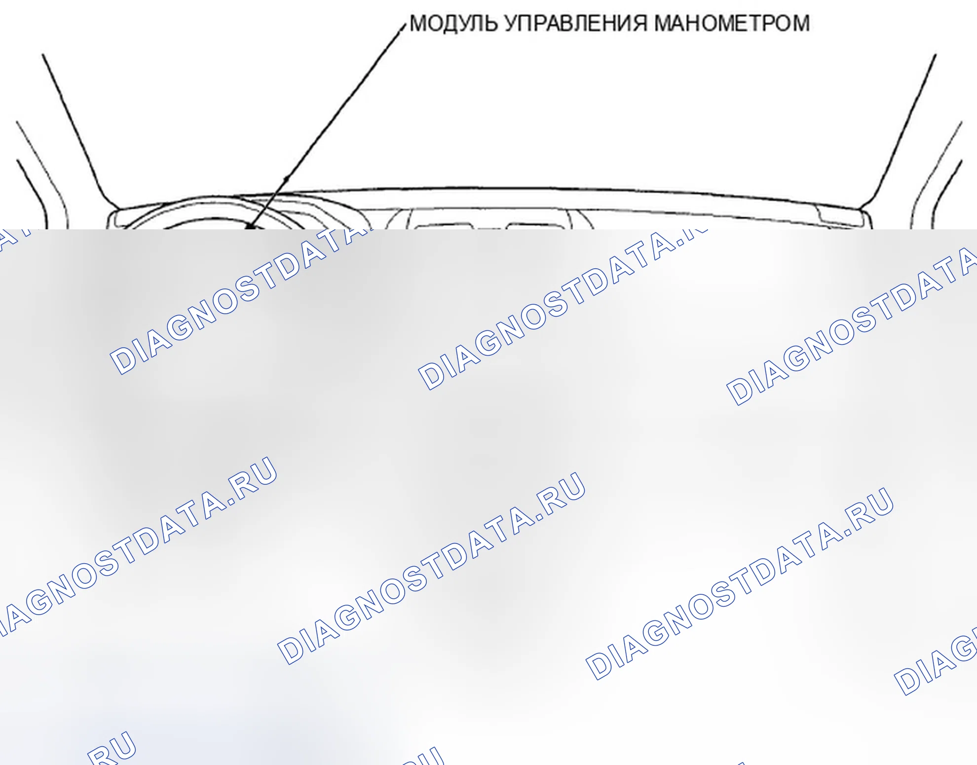Рис. 93: Указатель расположения компонентов. Honda CR-V III