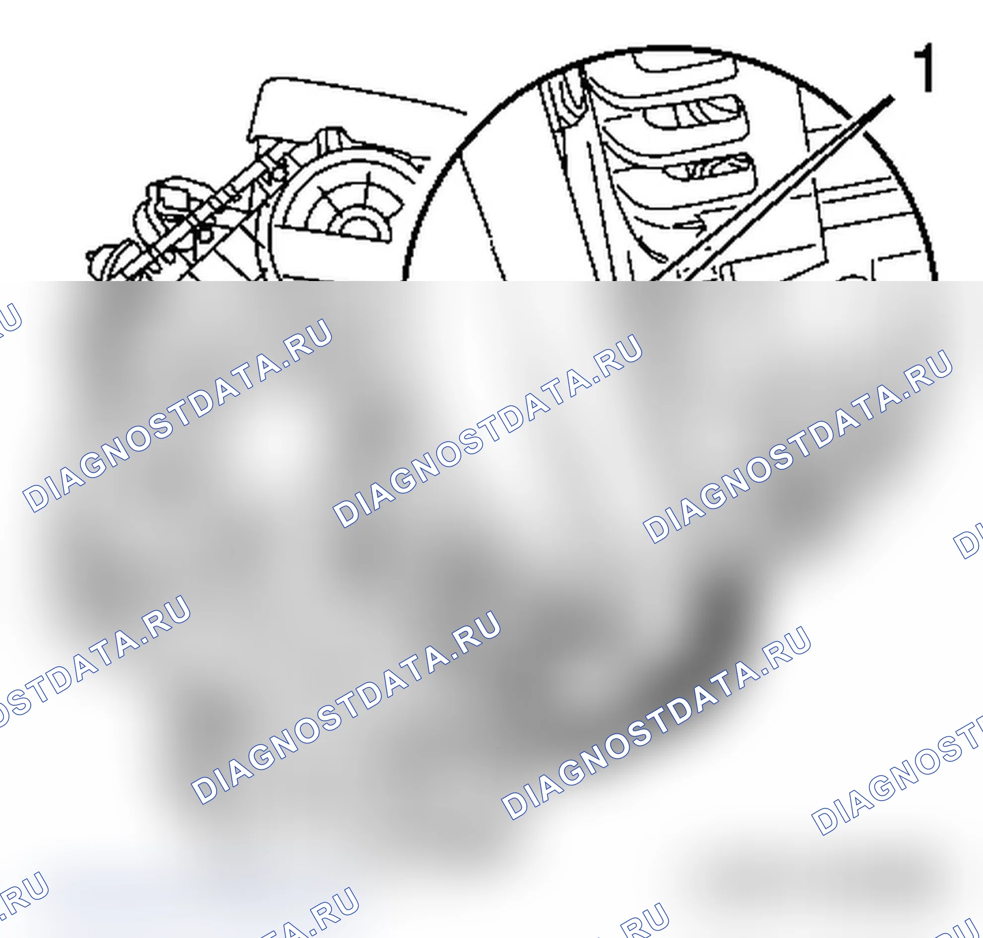 Проверка падения давления в двигателе. Opel Zafira B