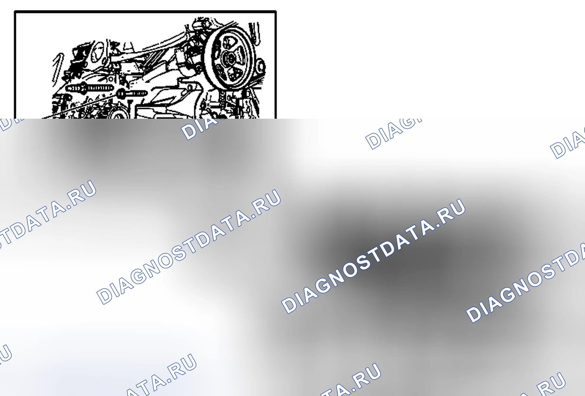Рис. 7: Замена кронштейна задней подвески двигателя. Chevrolet Traverse I