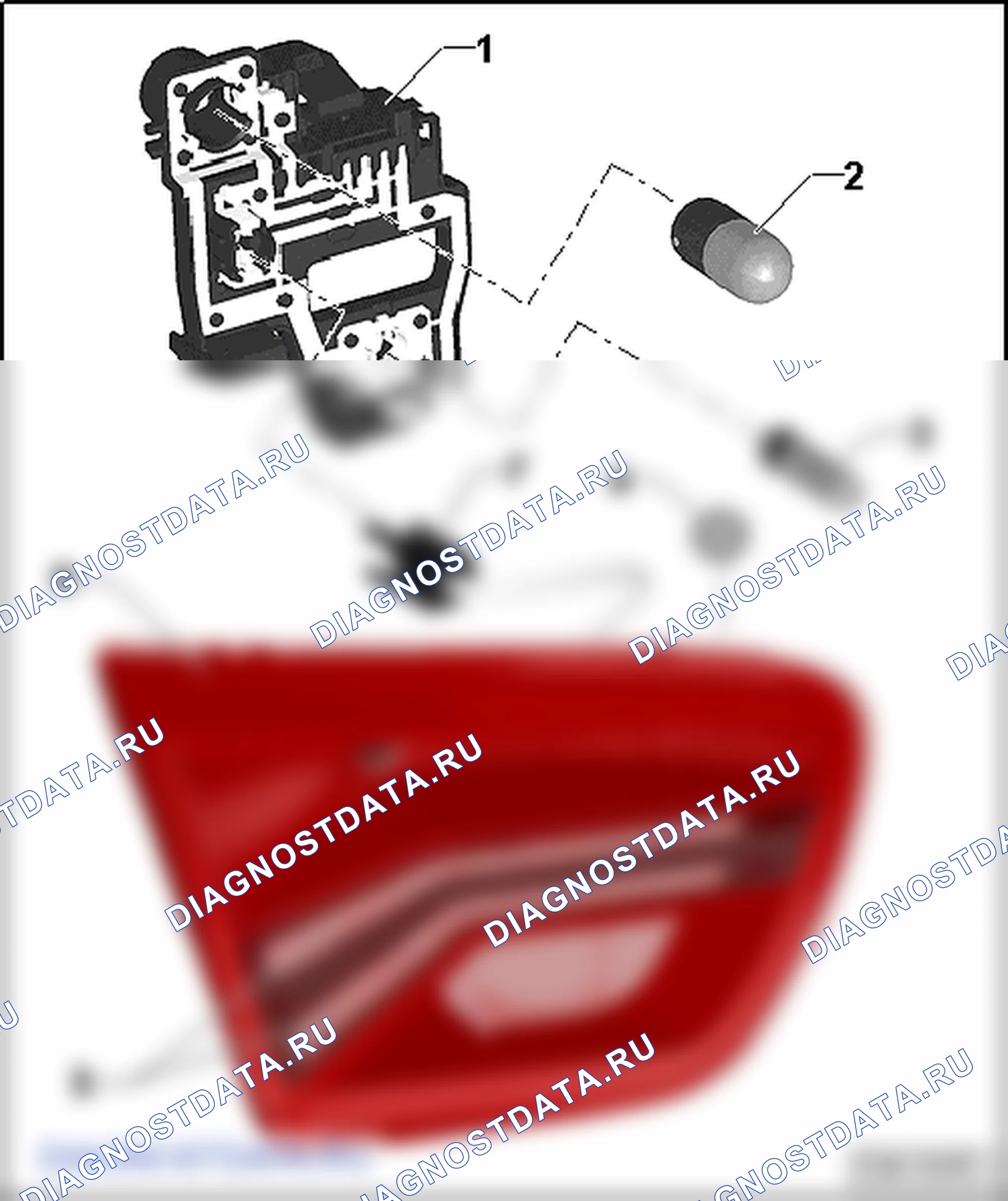 Задние фонари - Ibiza ST. SEAT Ibiza IV