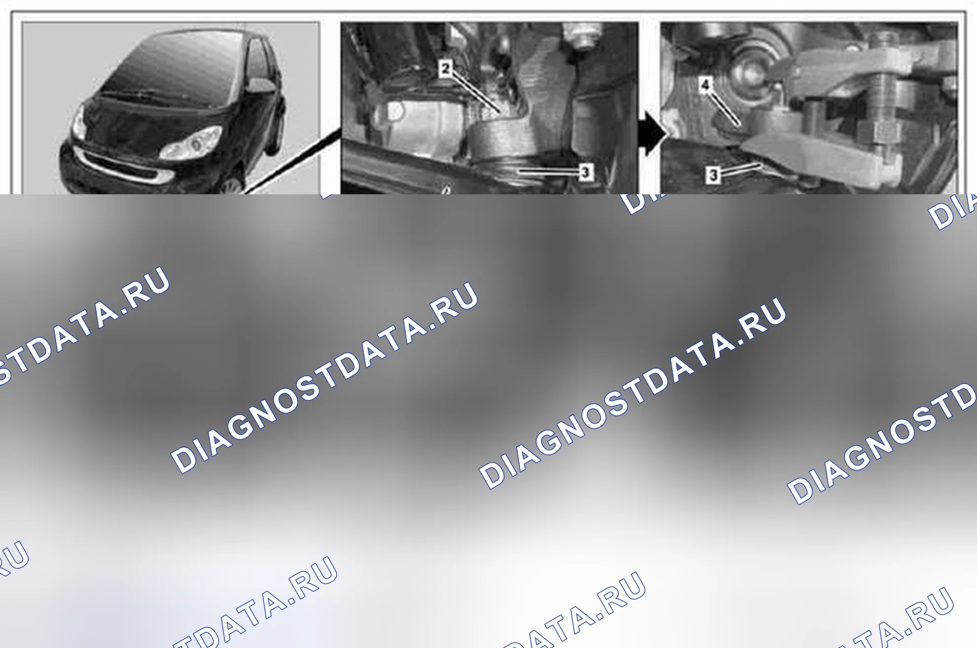 Рис. 16: Снять / установить поперечный рычаг управления передней осью - AR33.20-P-1452MCC. Kia Soul I