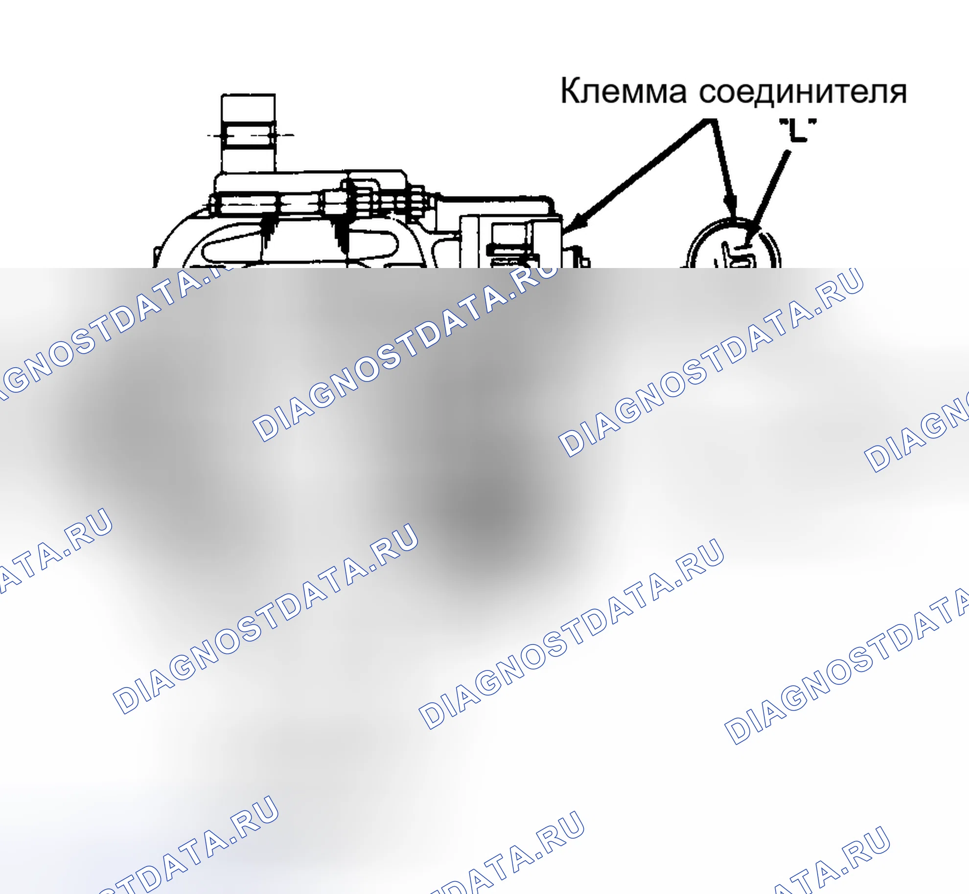 Рис. 1: ПРОВЕРКА ТОКОВОГО ВЫХОДА. Isuzu Impulse II