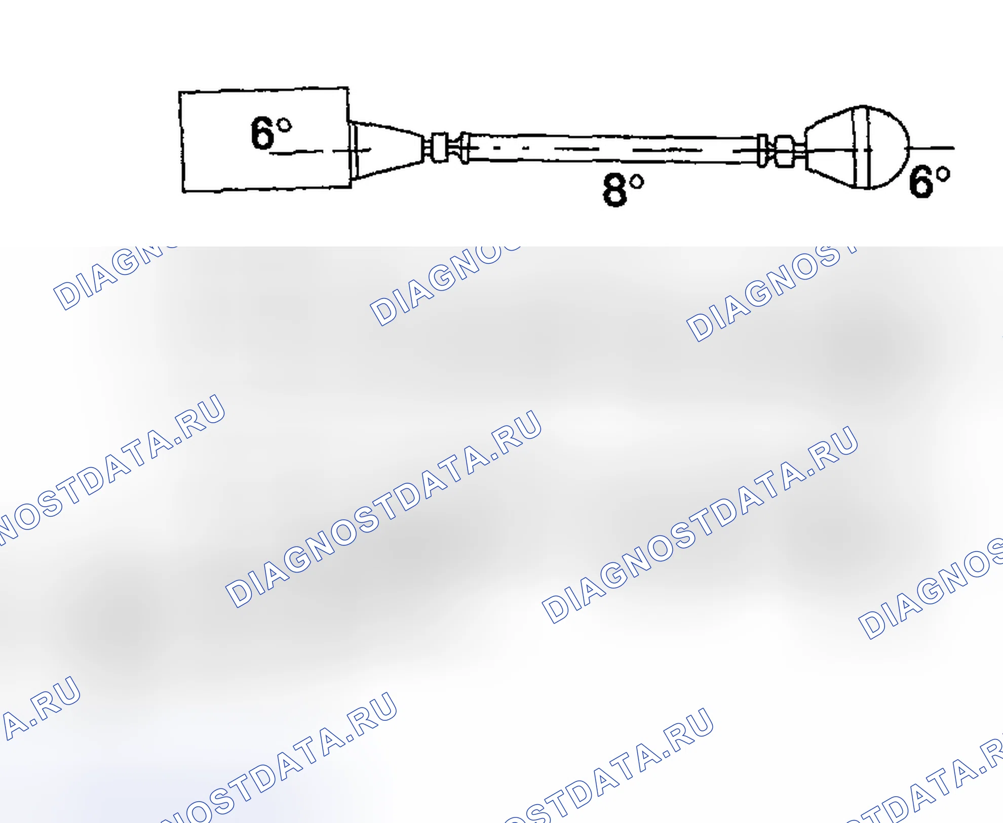 Рис. 56: Углы привода. Ford Pickup F250 Super Duty I