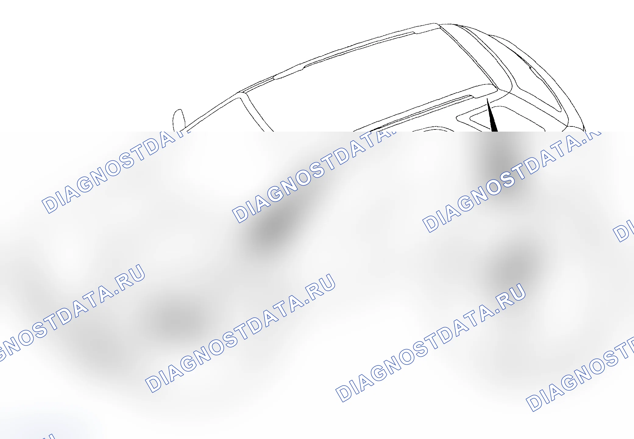 Рис. 56: ДЕМОНТАЖ. Subaru Impreza WRX GD/GG рестайлинг