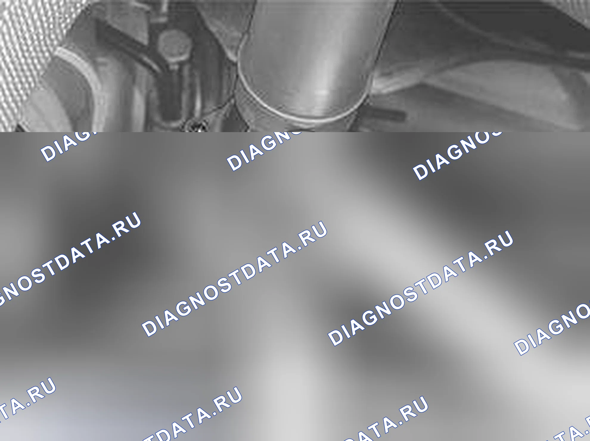 Рис. 33: Установка карданного вала, спереди. Volvo V70 II