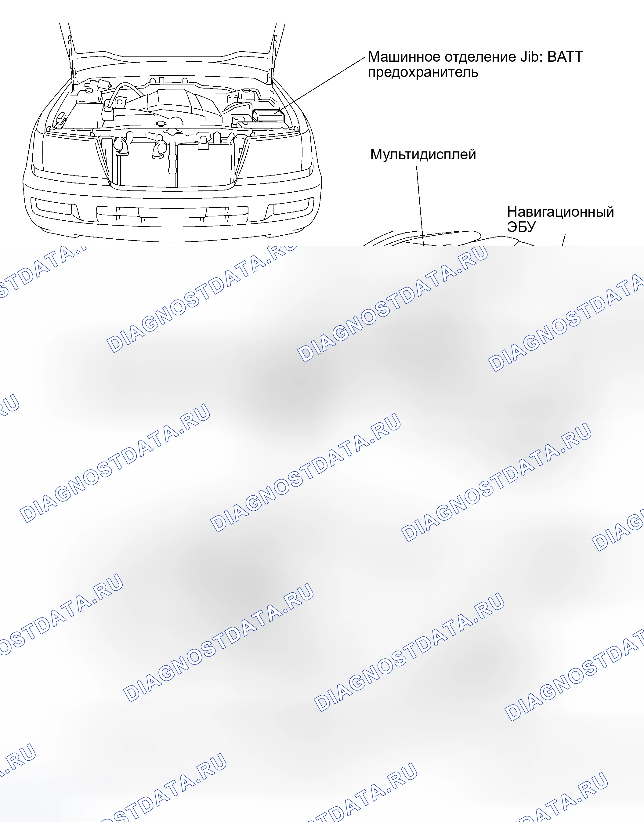 Рис. 170: РАСПОЛОЖЕНИЕ ДЕТАЛЕЙ. Haval Xiaolong Max I