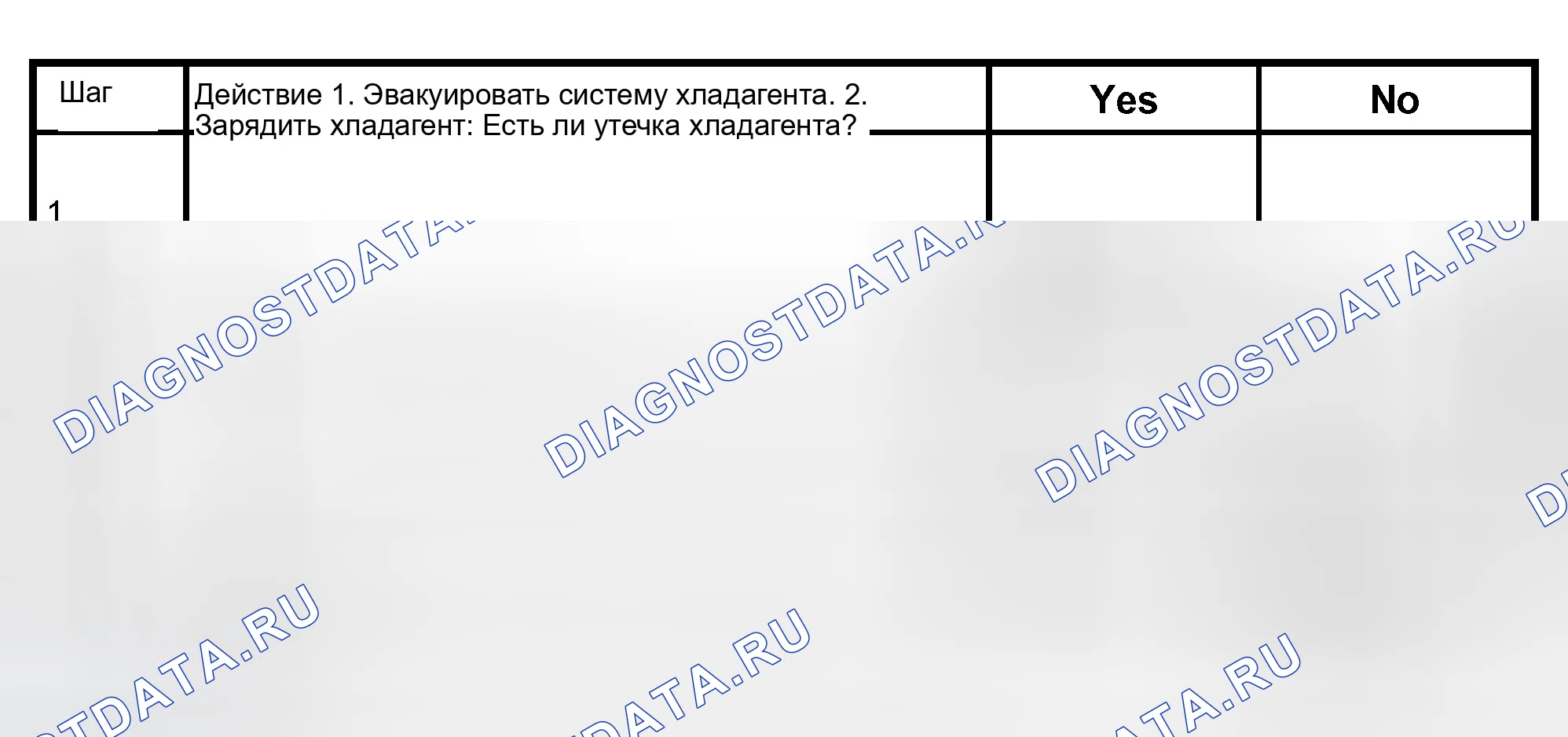 Рис. 15: КОНТРОЛЬНЫЙ ПОТОК УТЕЧКИ ХЛАДАГЕНТА. Isuzu Axiom I
