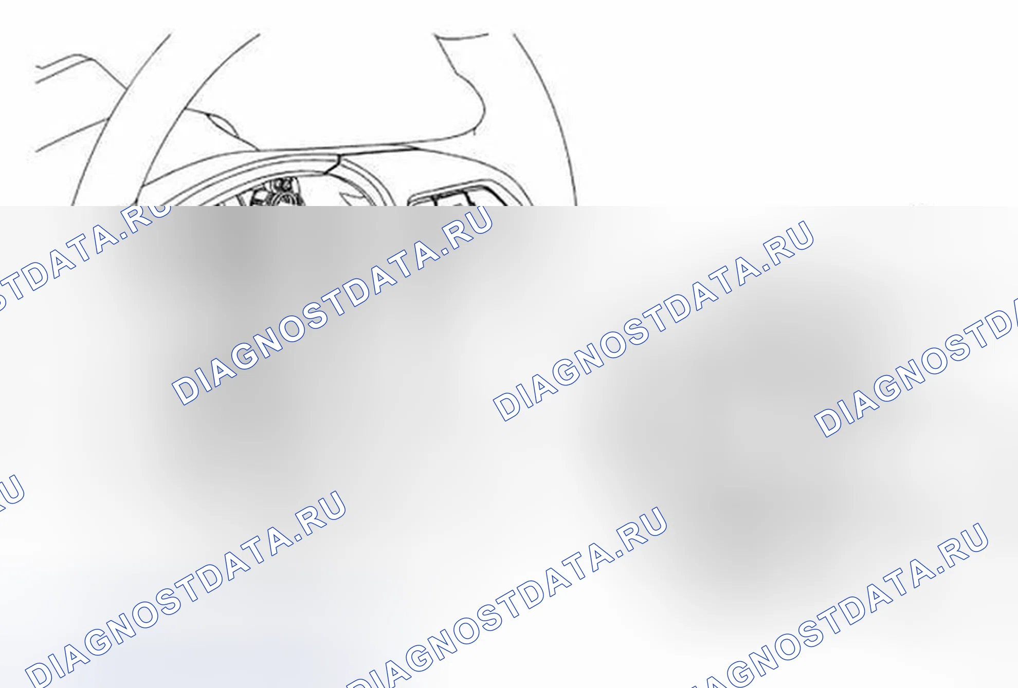 Рис. 3: Замена контакта рога рулевого колеса. Chevrolet Sonic I