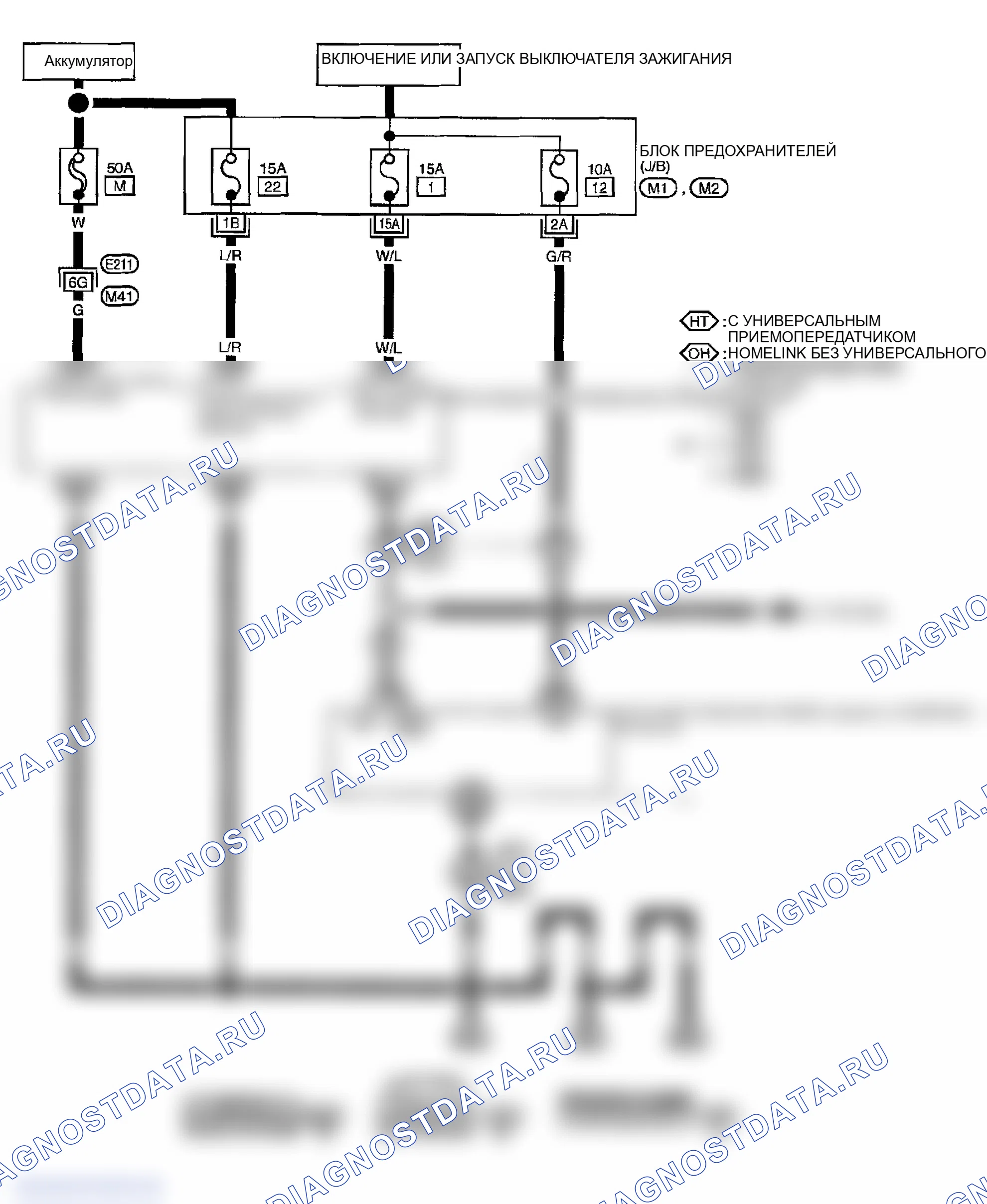 Рис. 101: электросхема COMPASS. Infiniti FX35 I