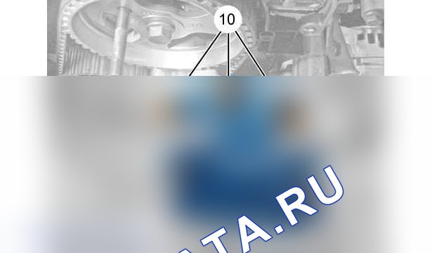 Снятие - Установка: ремень ГРМ — b1eg11id. Citroen DS 3 I