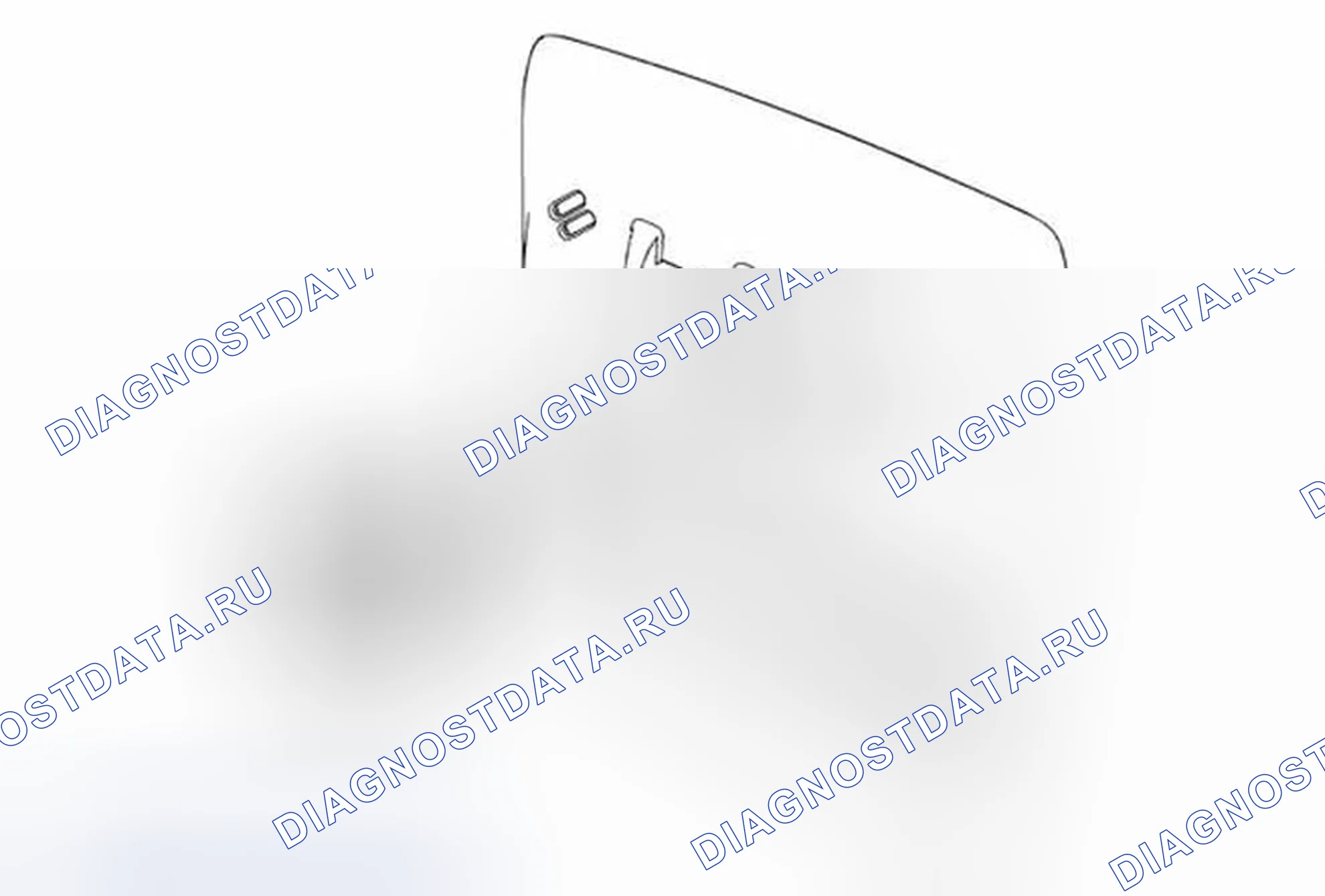 Рис. 12: Замена люкового переключателя. Buick Encore I