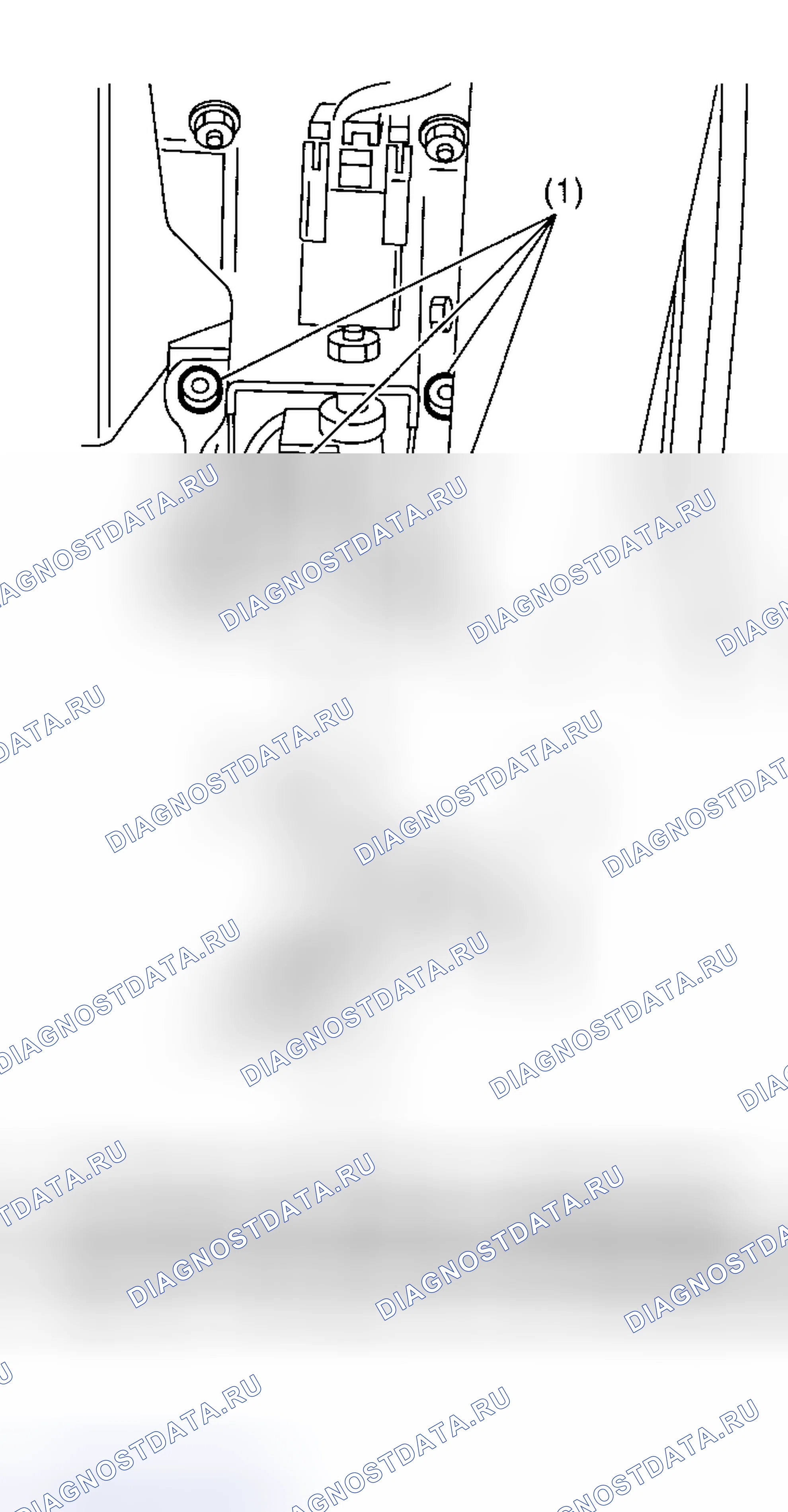 Рис. 23: ДЕМОНТАЖ. Subaru Outback BP рестайлинг