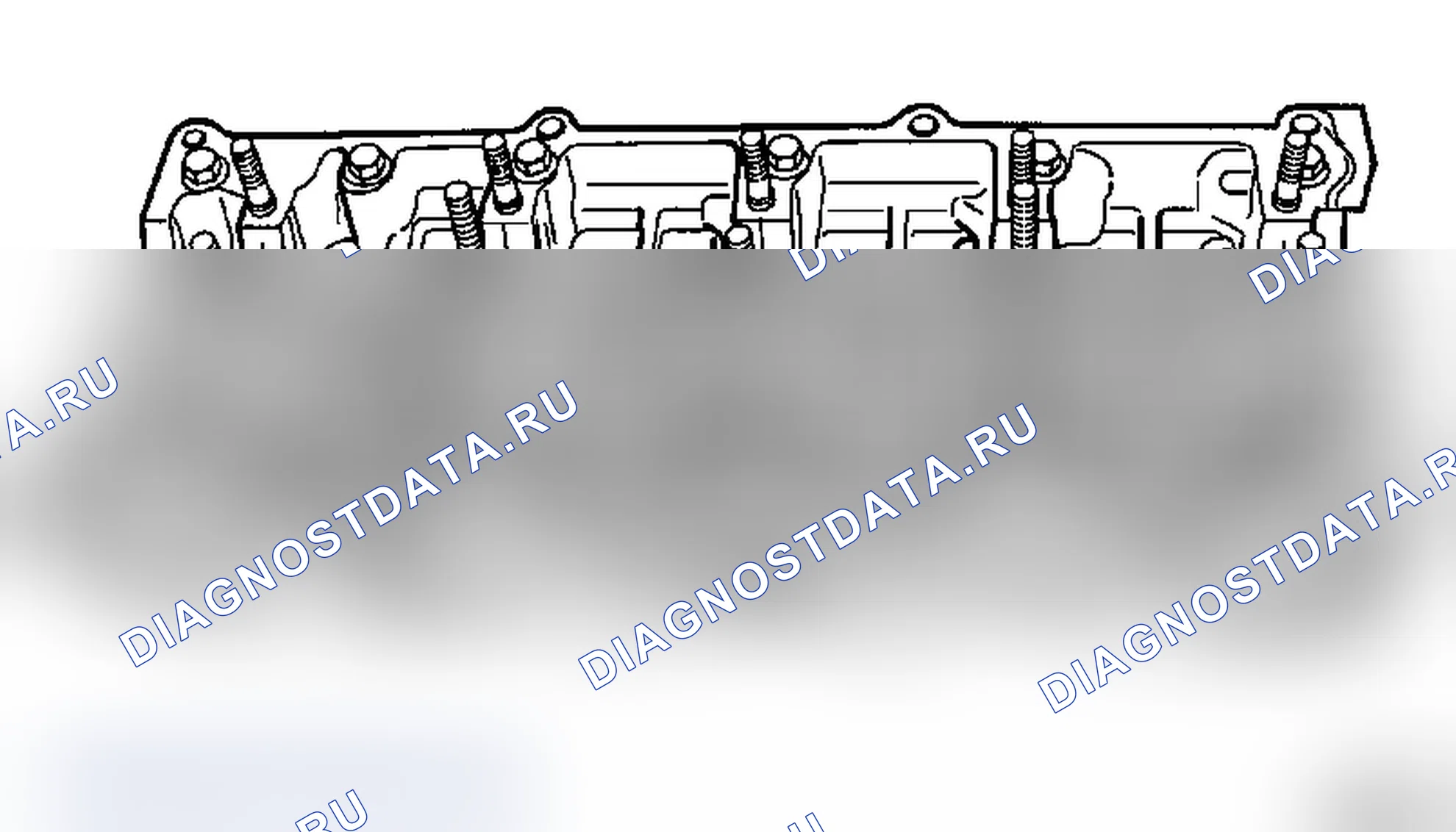 Картер распределительного вала Y 17 DT. Opel Astra G