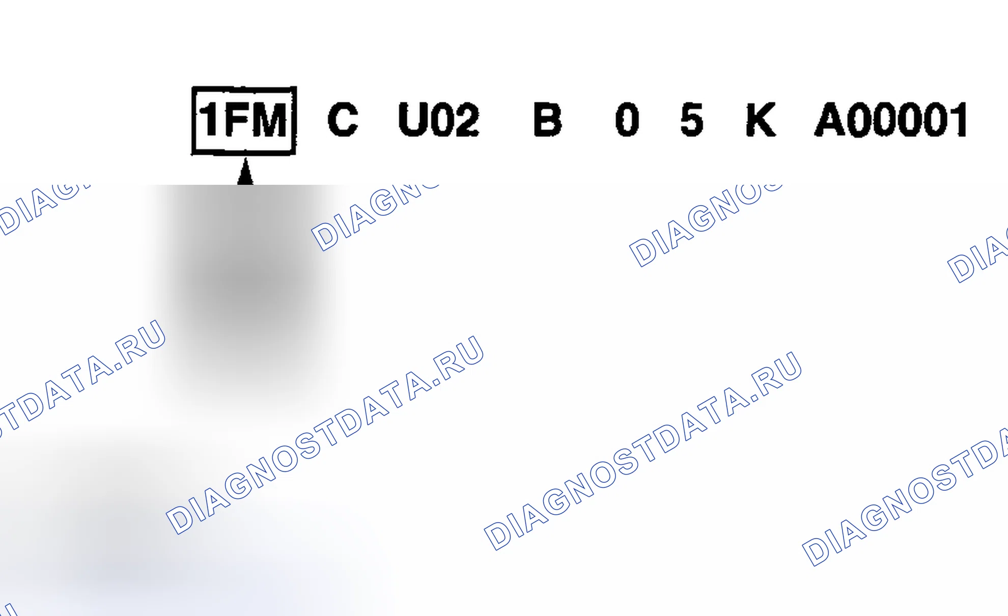 Рис. 4: Идентификатор мирового производителя (WMI). Mazda Tribute I рестайлинг
