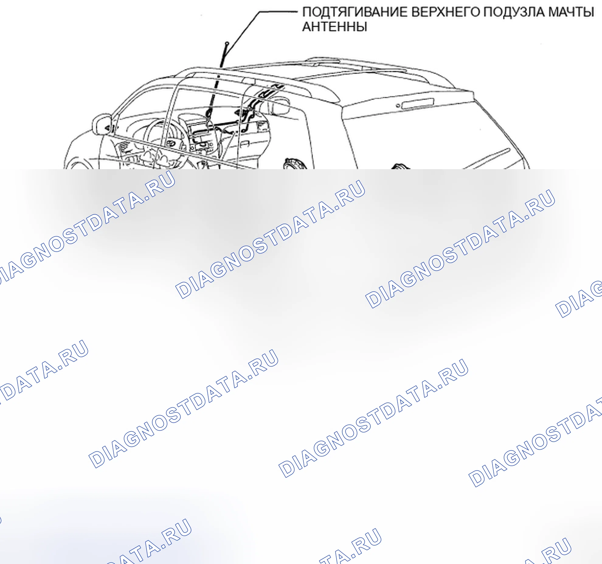 Рис. 138: КОМПОНЕНТЫ. Toyota Sienna II рестайлинг