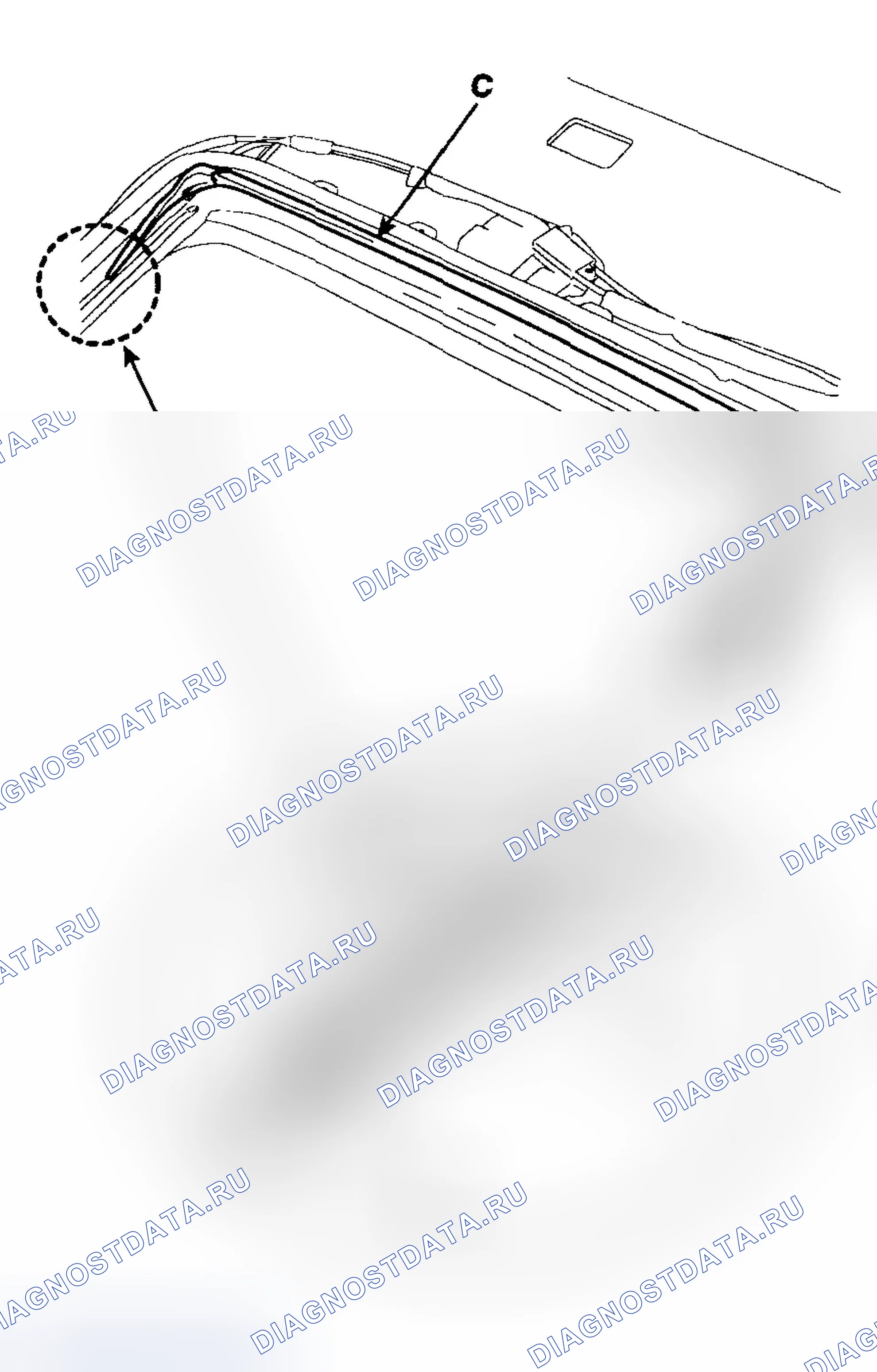 Рис. 82: ЗАМЕНА ДЕФЛЕКТОРА. Hyundai Tucson I