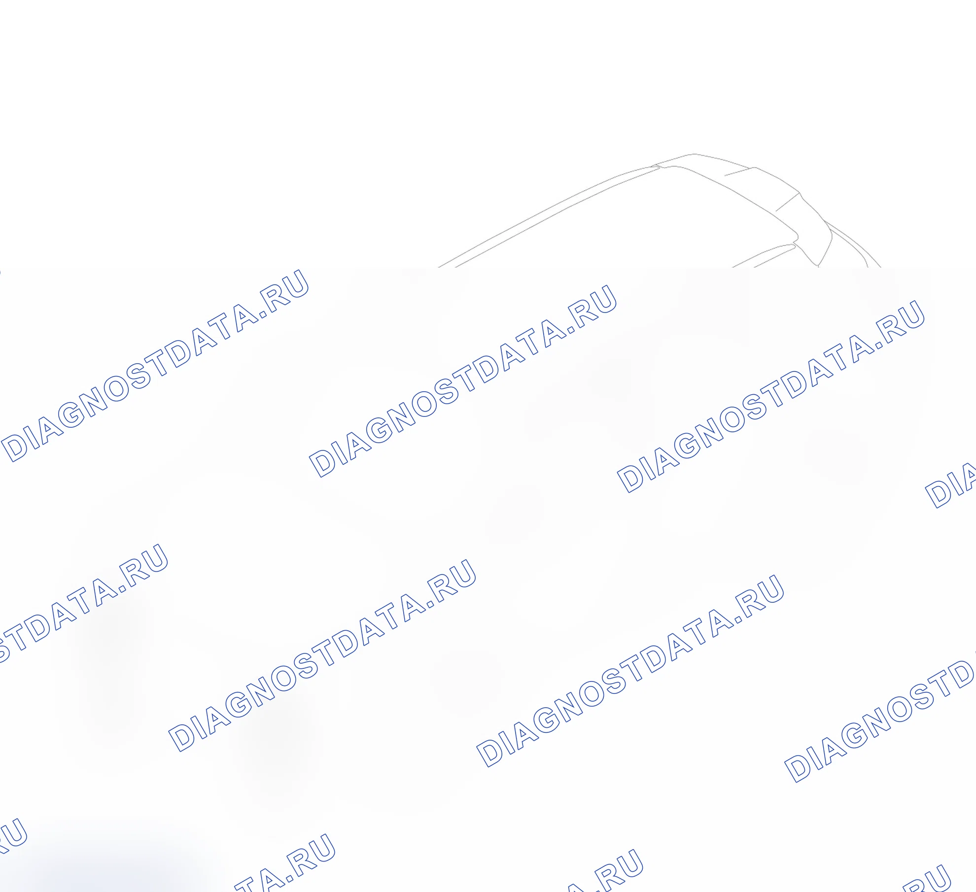 Схема расположения гудка — Haval Xiaolong-Max. Haval Xiaolong Max I