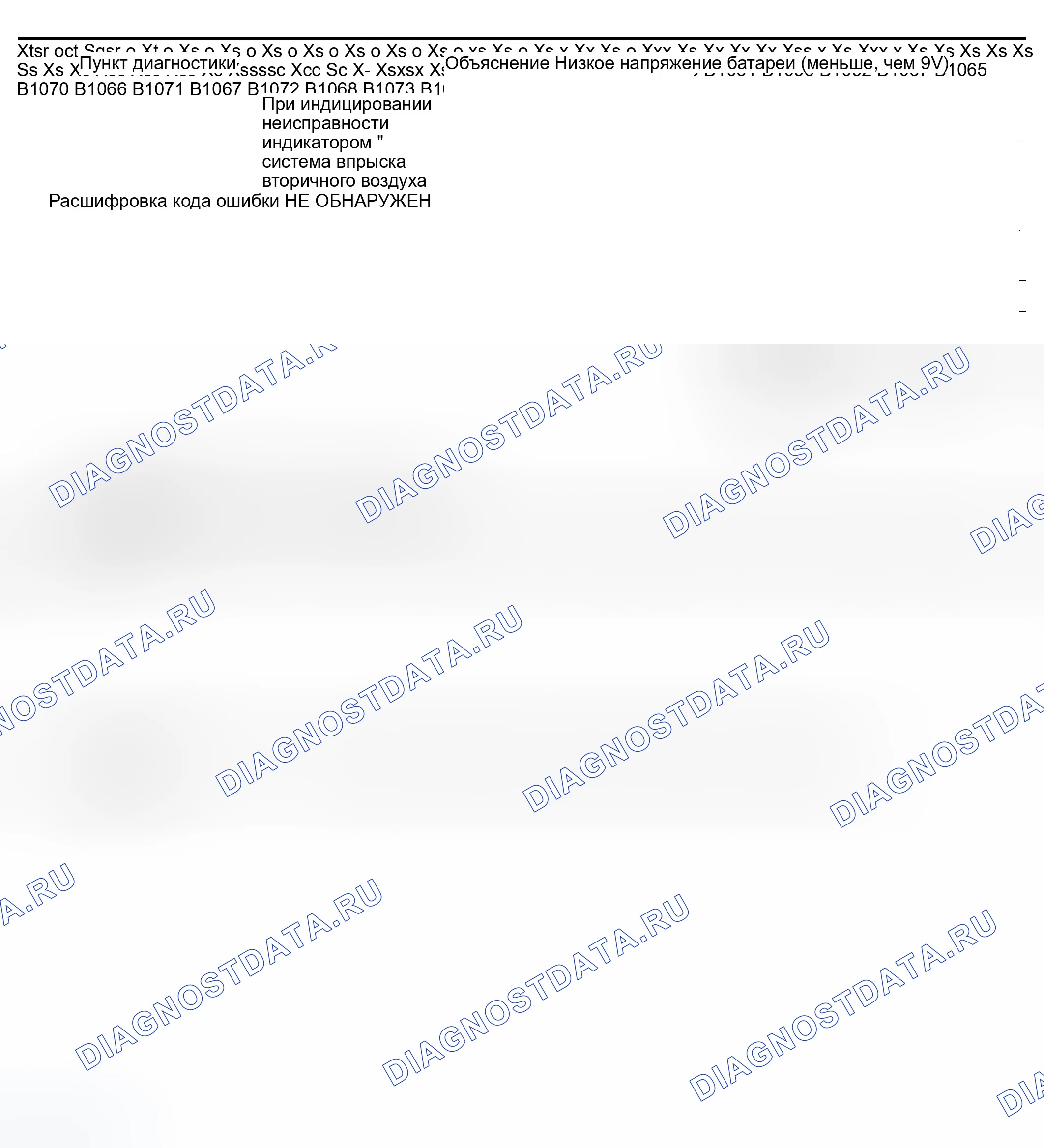 Рис. 35: Таблица диагностических кодов CONSULT-II (" SELF-DIAG [PAST] " или " TROUBLE DIAG RECORD "). Infiniti QX56 I