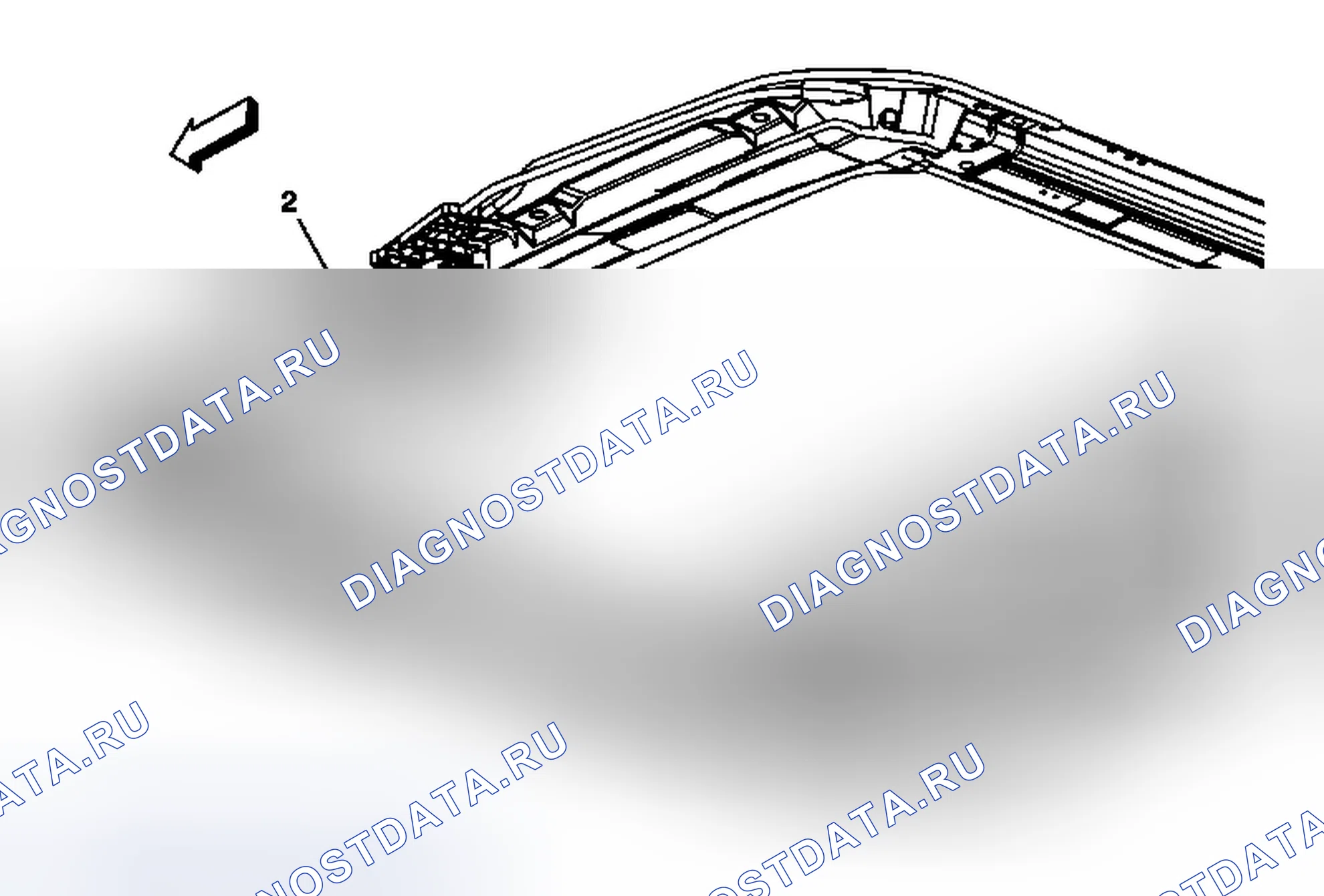 Рис. 13: Замена двигателя/привода в люке. Chevrolet Traverse I