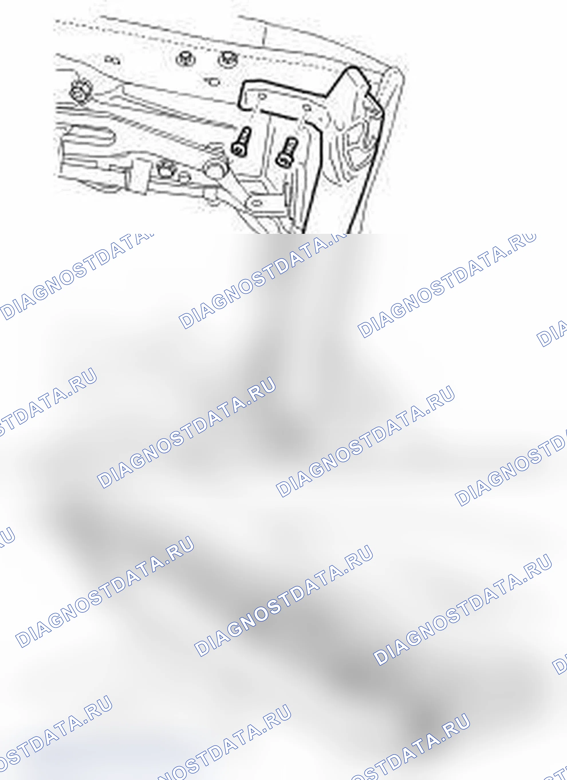 Рис. 44: ДЕМОНТАЖ. Jaguar XK II рестайлинг 2
