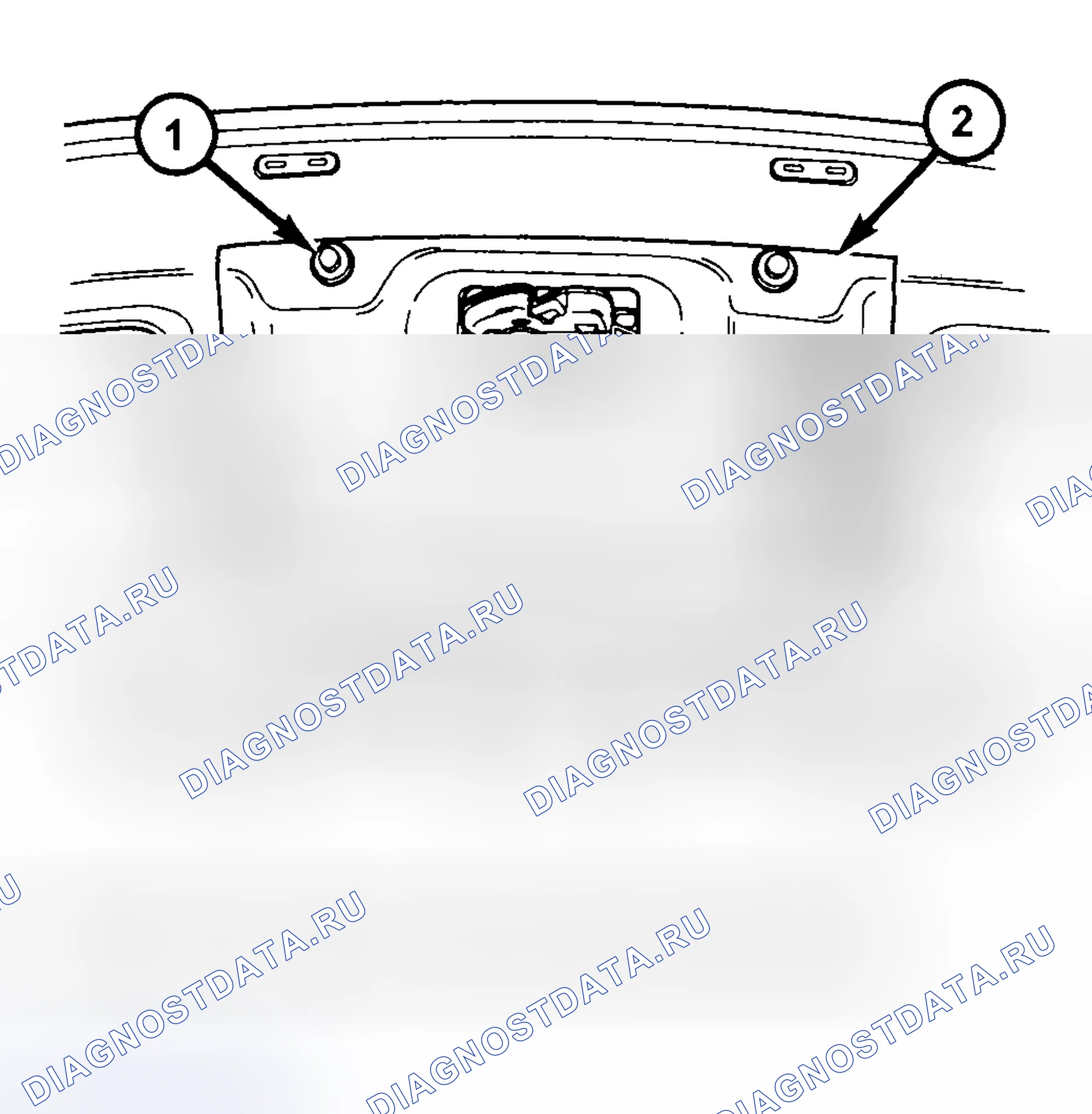 Рис. 119: ДЕМОНТАЖ. Dodge Stratus II рестайлинг