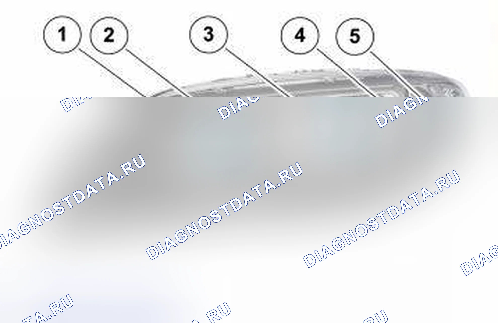 Рис. 2: РАСПОЛОЖЕНИЕ КОМПОНЕНТОВ. Volvo S80 II