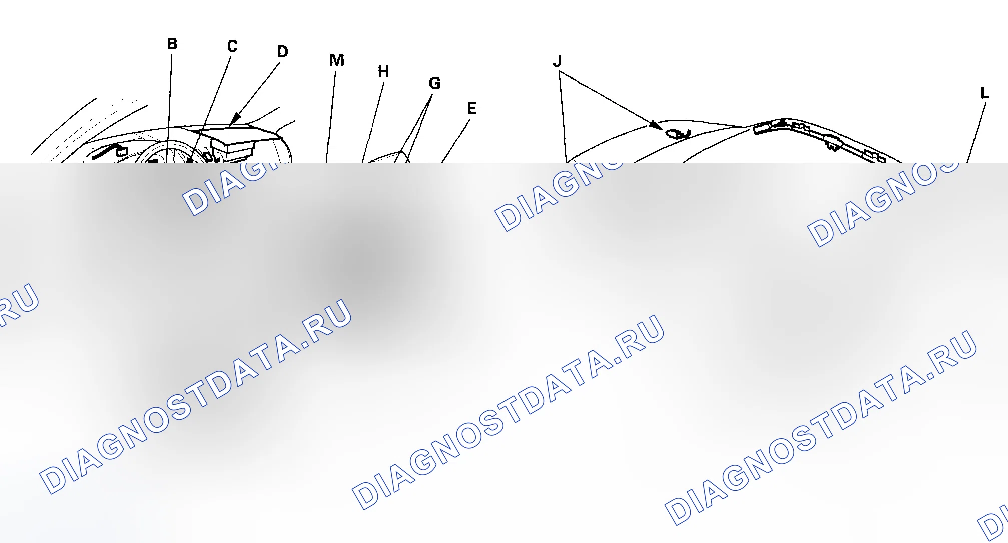 Рис. 324: OPDS / ODS. Honda Accord VII рестайлинг