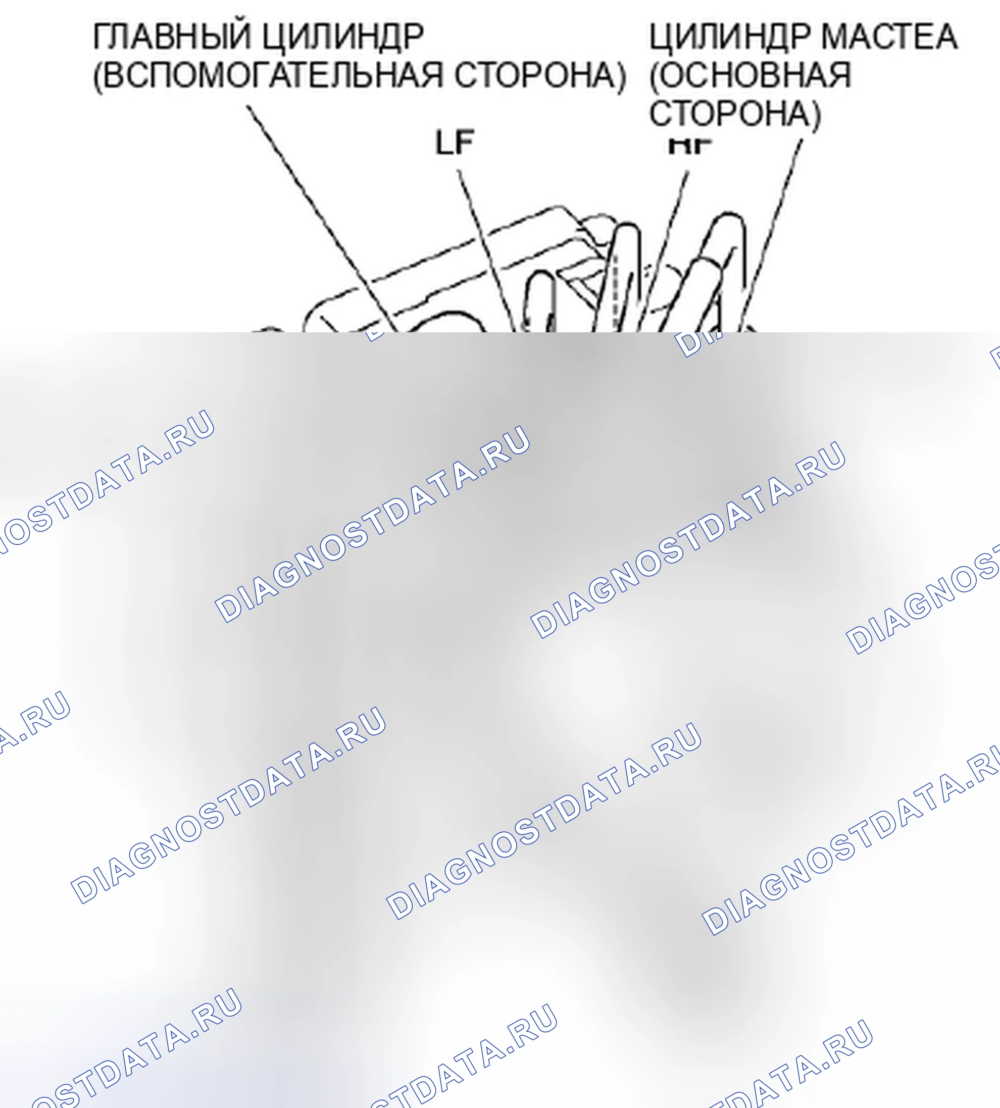 Рис. 20: Примечание по монтажу тормозной трубы. Honda Civic IX рестайлинг