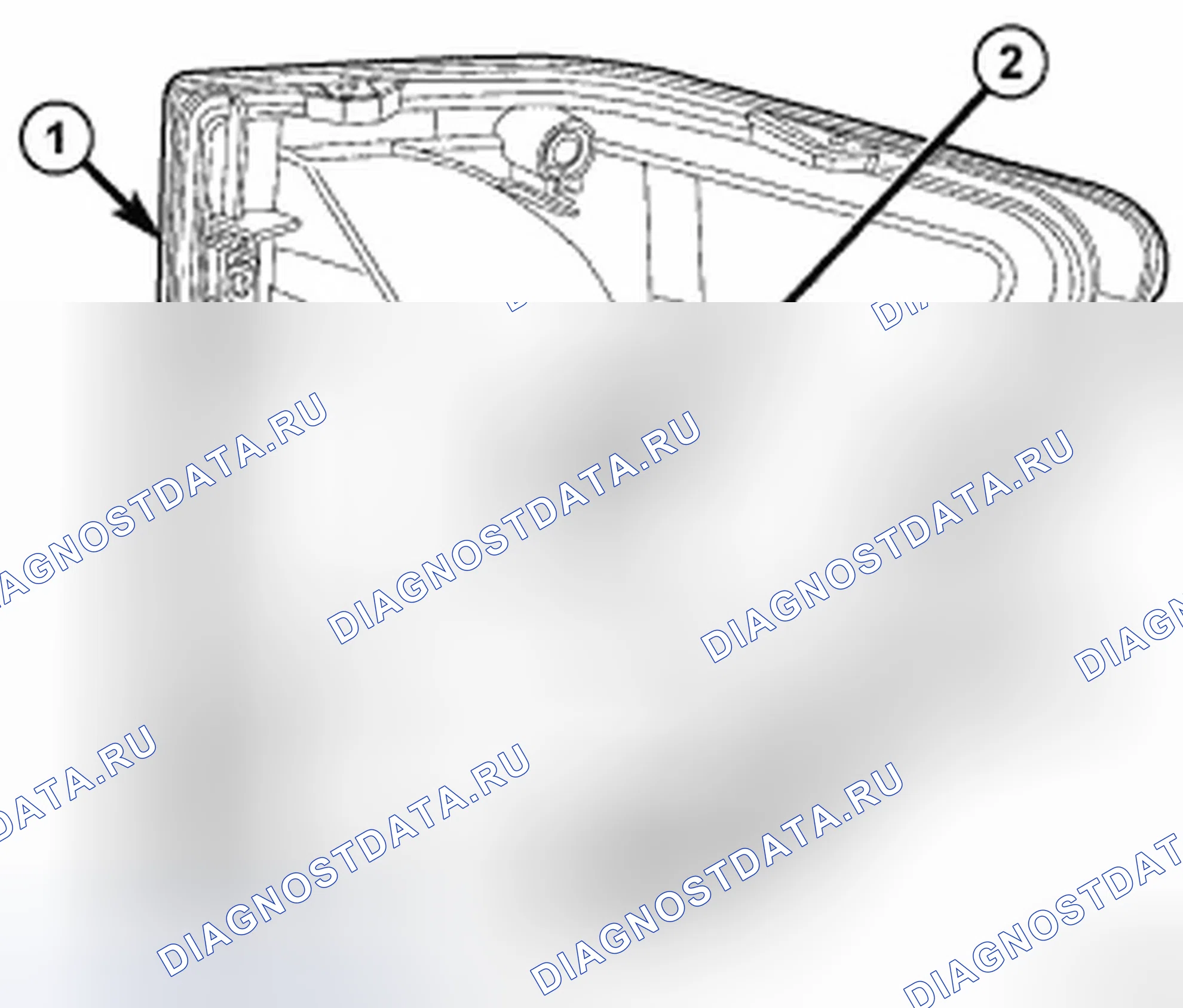 Рис. 22: КОЛБА ЗАДНЕГО ФОНАРЯ - ОТЕЧЕСТВЕННАЯ. Jeep Grand Cherokee WK