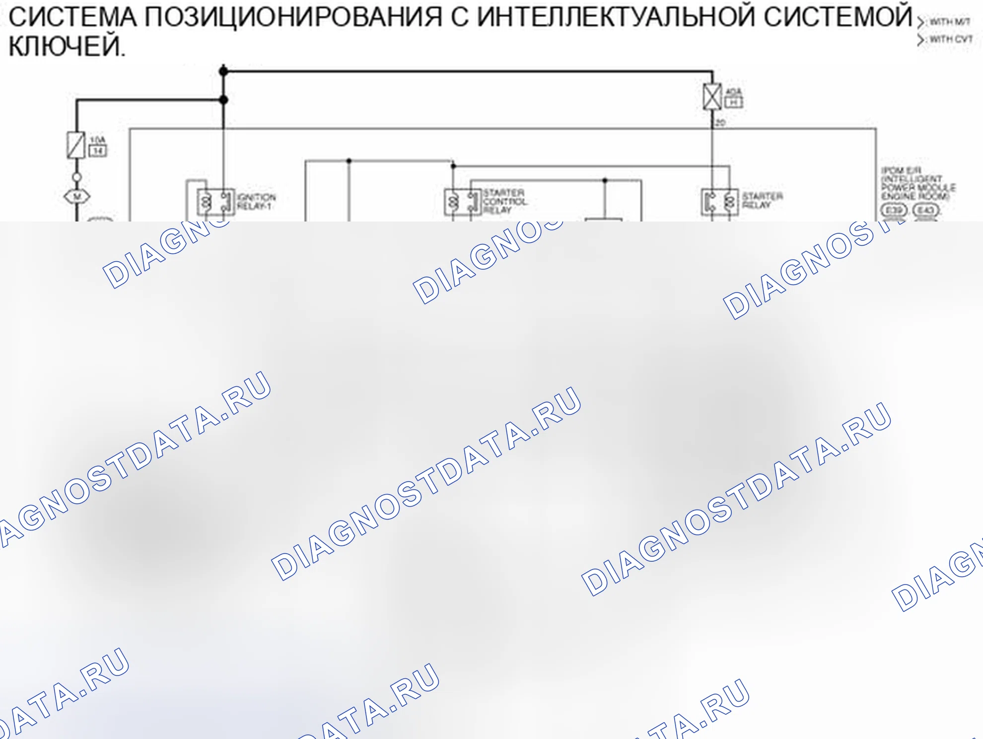 Рис. 8: электросхема. Nissan Sentra B17 рестайлинг