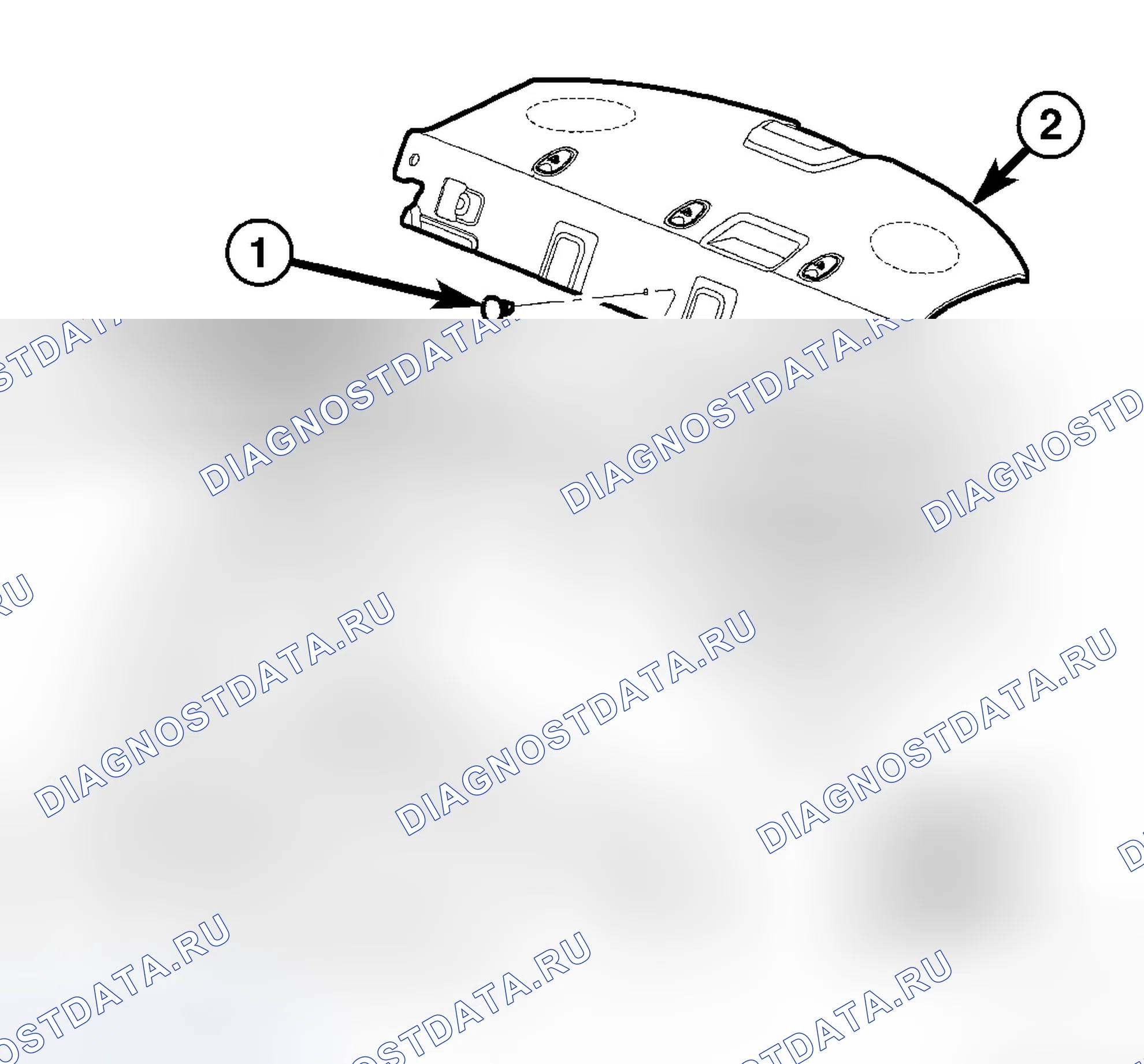 Рис. 178: ДЕМОНТАЖ. Dodge Magnum I