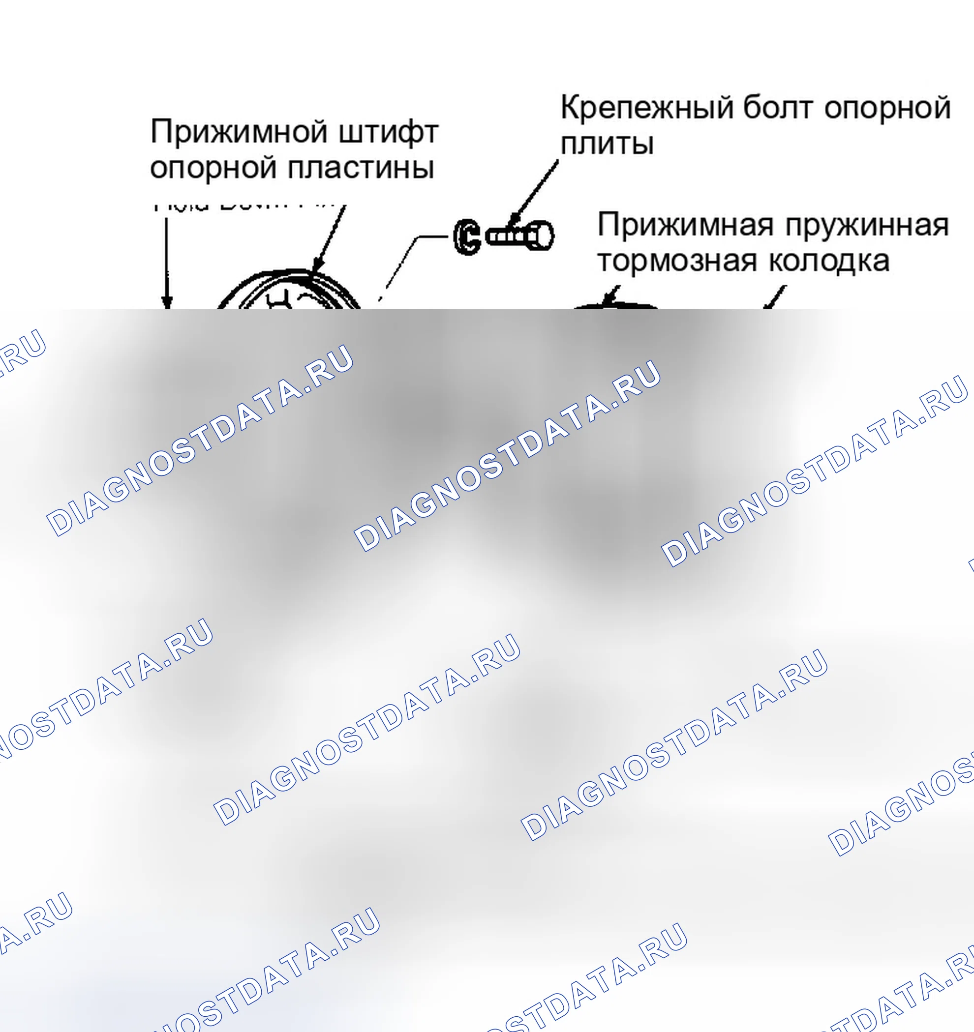 Рис. 2: Демонтаж. Ford Escort V рестайлинг