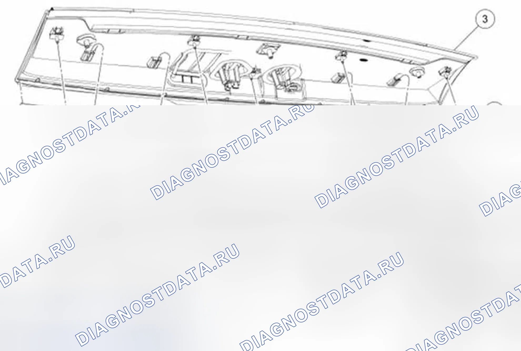 Рис. 29: Спойлер. Ford Edge I рестайлинг