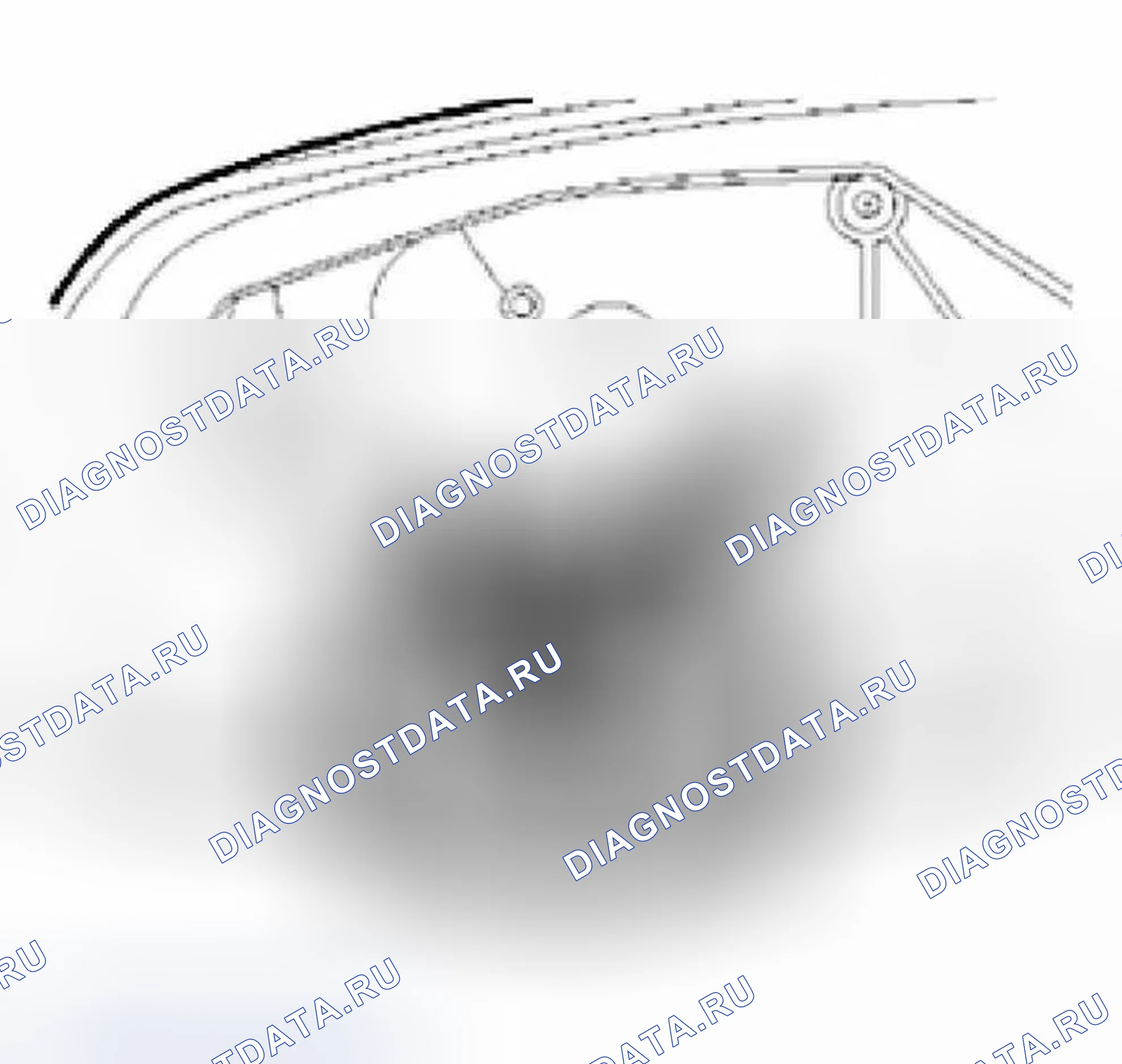Рис. 1: Блок регулировки электрического зеркала, замена. Audi A8 D3