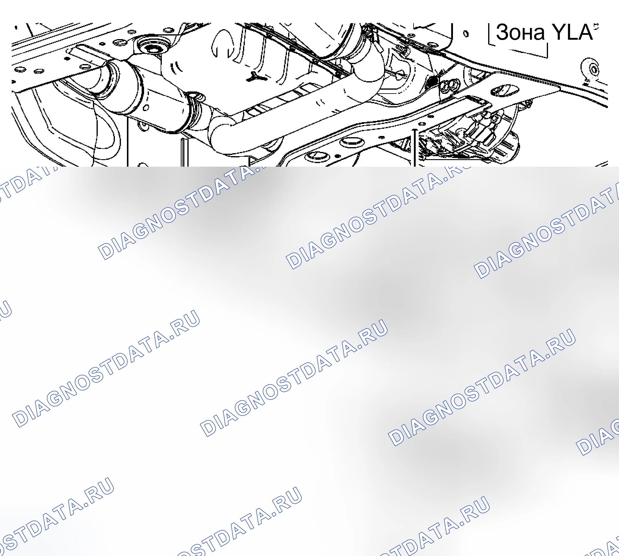 Рис. 5: Замена экрана раздаточной коробки. Hummer H2 I рестайлинг